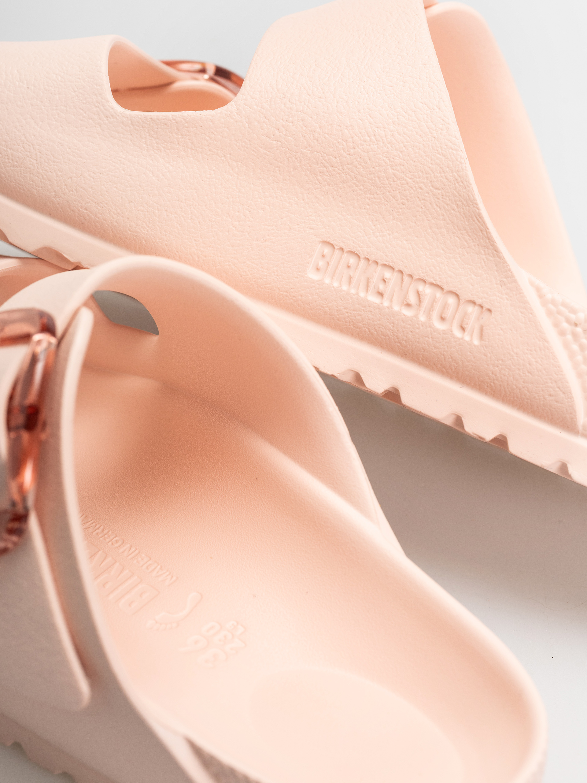 Шльопанці Birkenstock Arizona Big Buckle EVA Narrow Wmn (light rose)