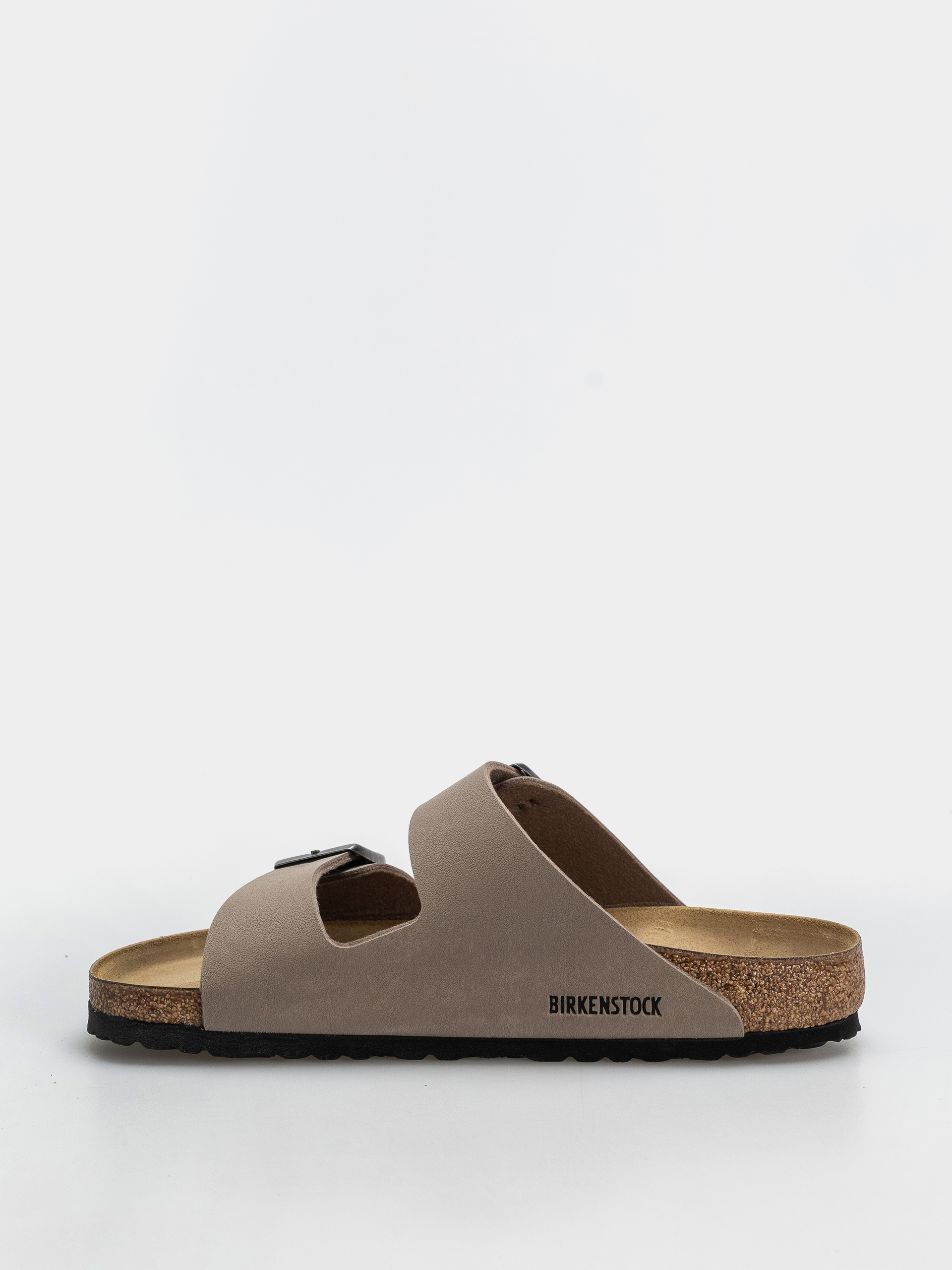Шльопанці Birkenstock Arizona Birkibuc Regular (gray taupe)