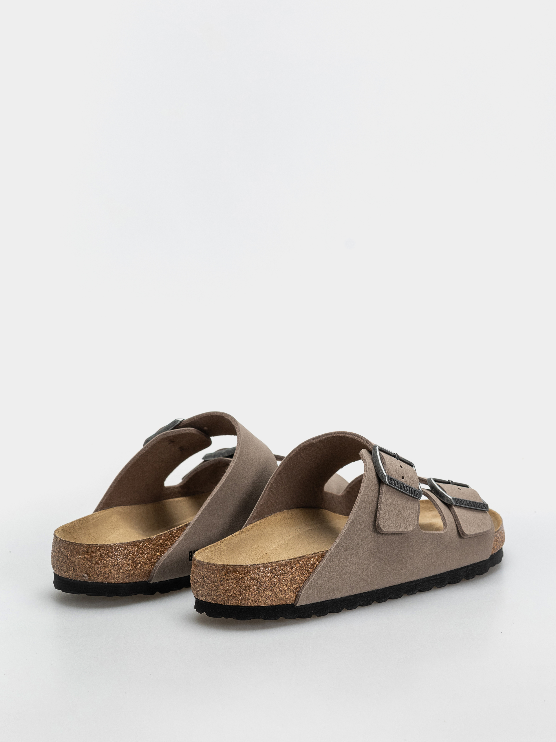 Шльопанці Birkenstock Arizona Birkibuc Regular (gray taupe)