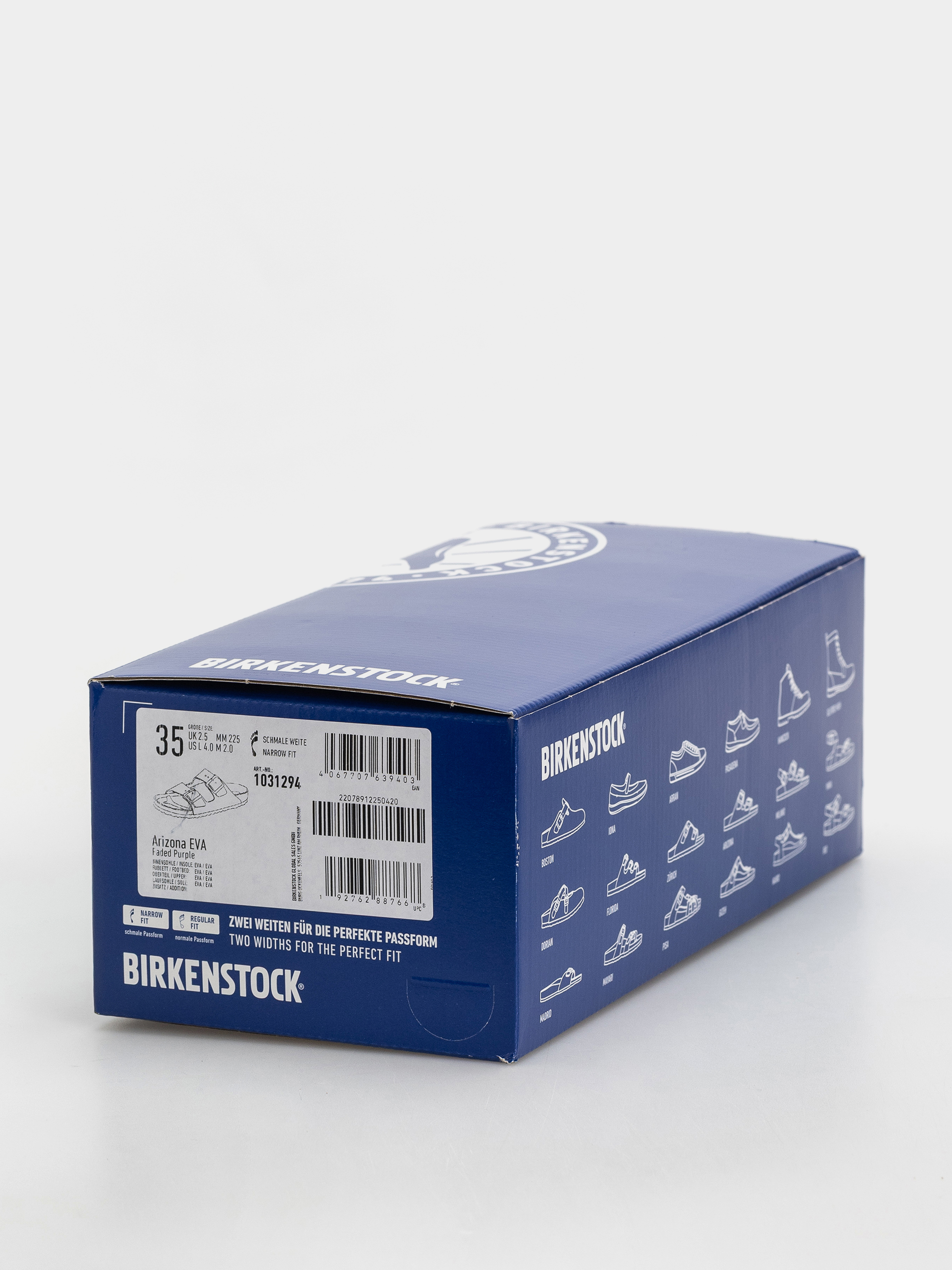 Шльопанці Birkenstock Arizona Essentials EVA Narrow (faded purple)