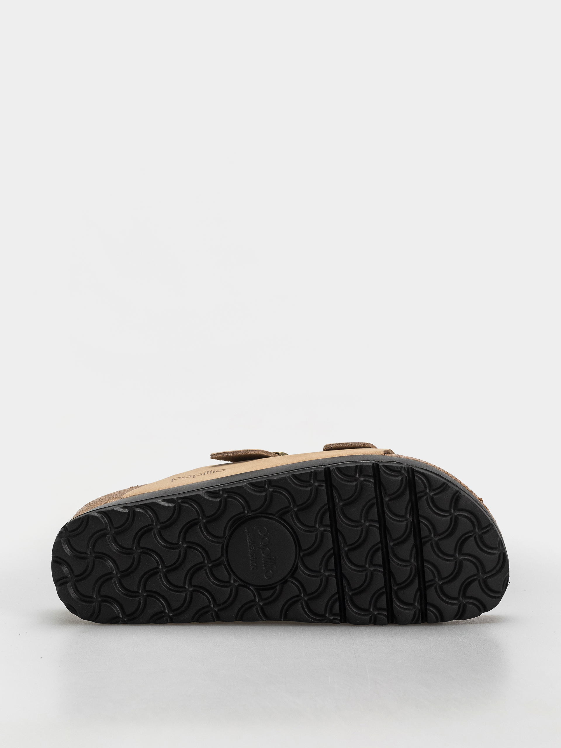 Шльопанці Birkenstock Arizona Flex Platform Nubuck Leather Narrow Wmn (sandcastle)