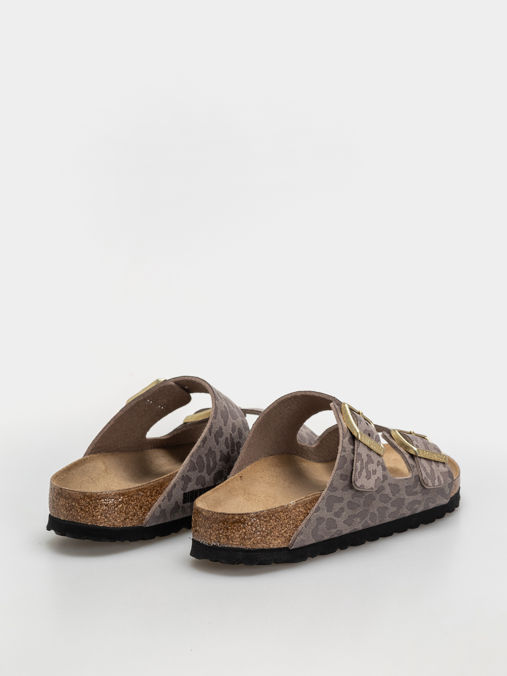 Шльопанці Birkenstock Arizona Synthetics Narrow Wmn (syn leo grey taupe)