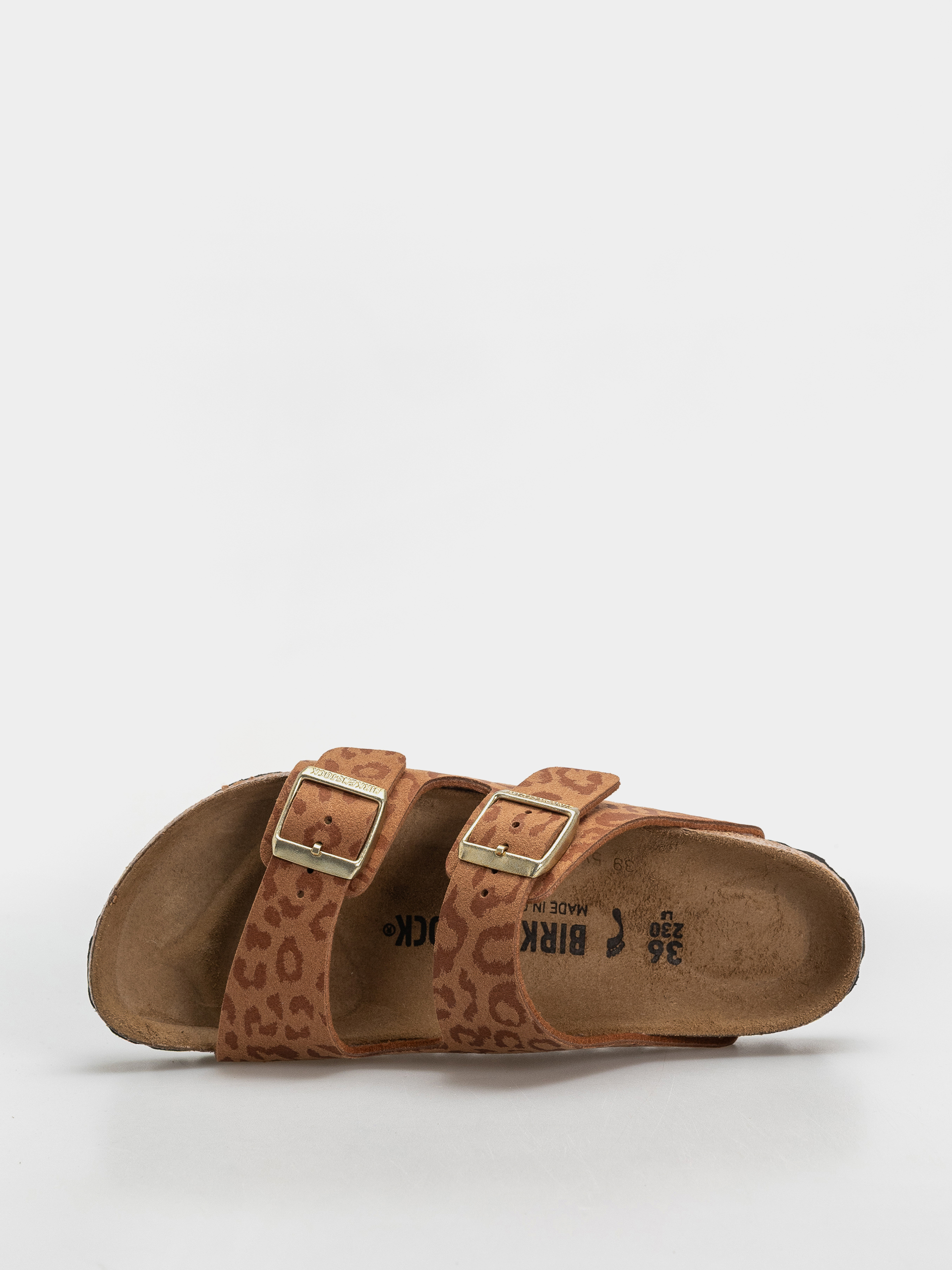 Шльопанці Birkenstock Arizona Synthetics Narrow Wmn (syn leo pecan)