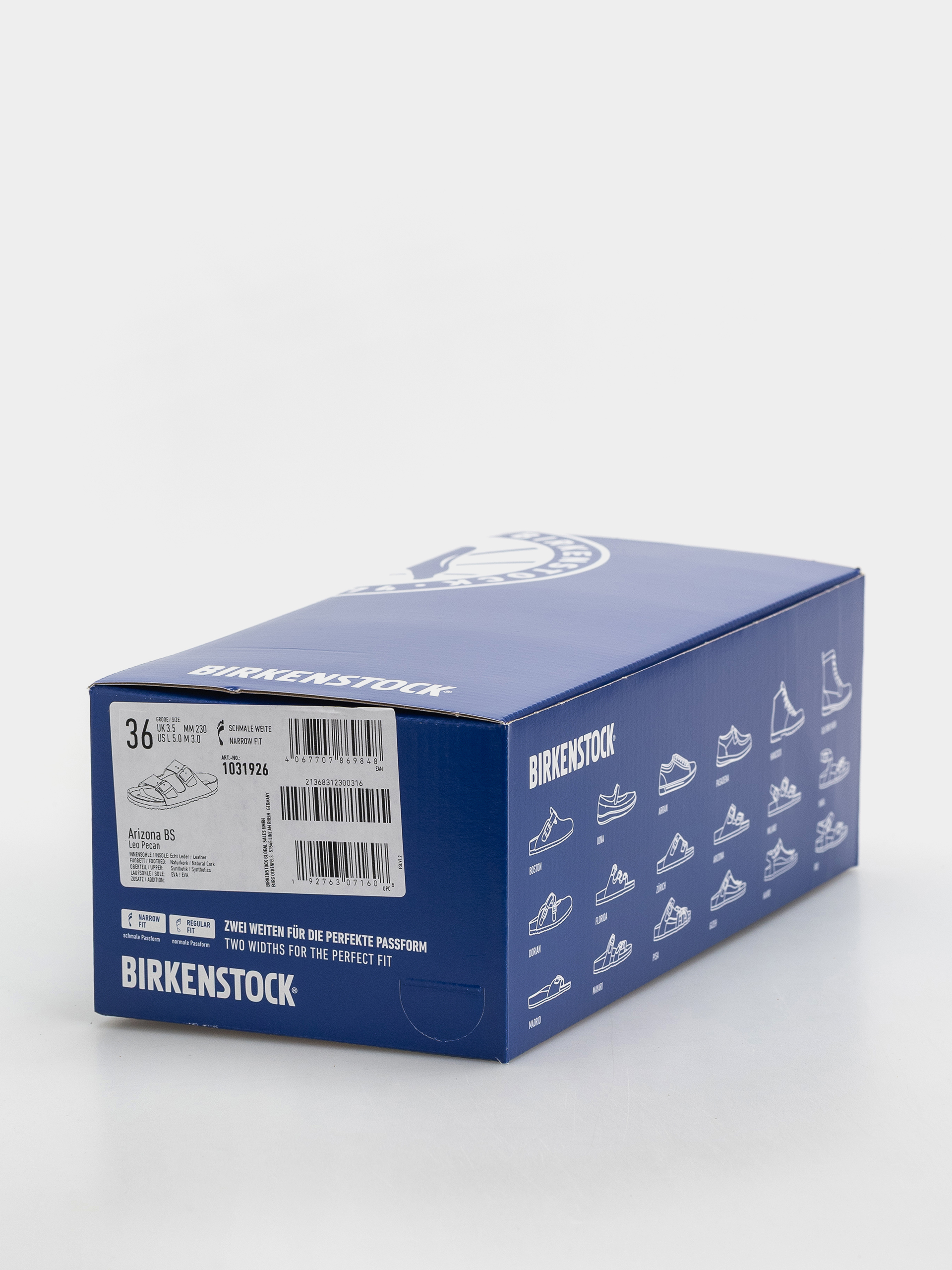 Шльопанці Birkenstock Arizona Synthetics Narrow Wmn (syn leo pecan)