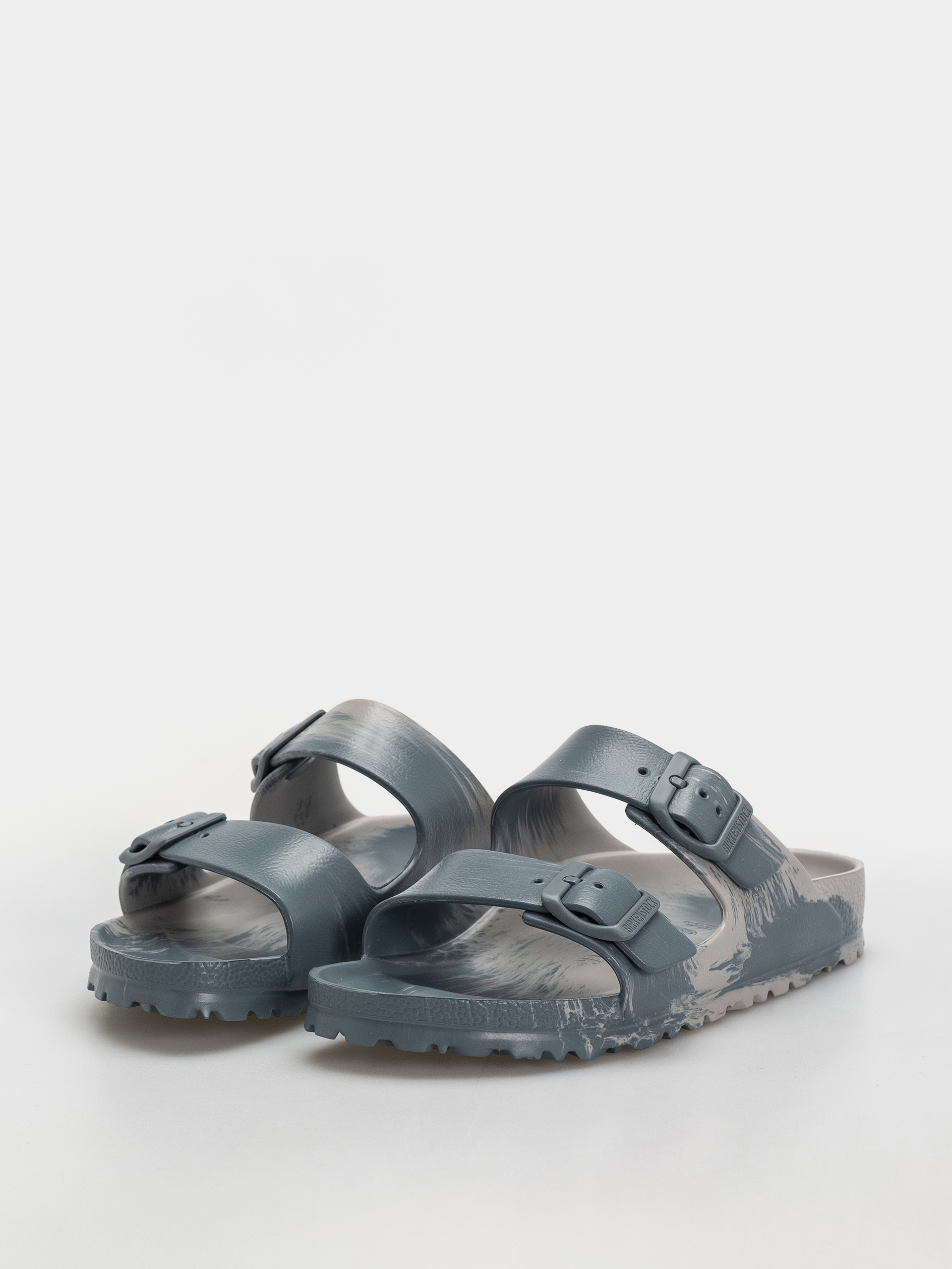 Шльопанці Birkenstock Arizona Essentials EVA Narrow (basalt gray/stone coin multi)