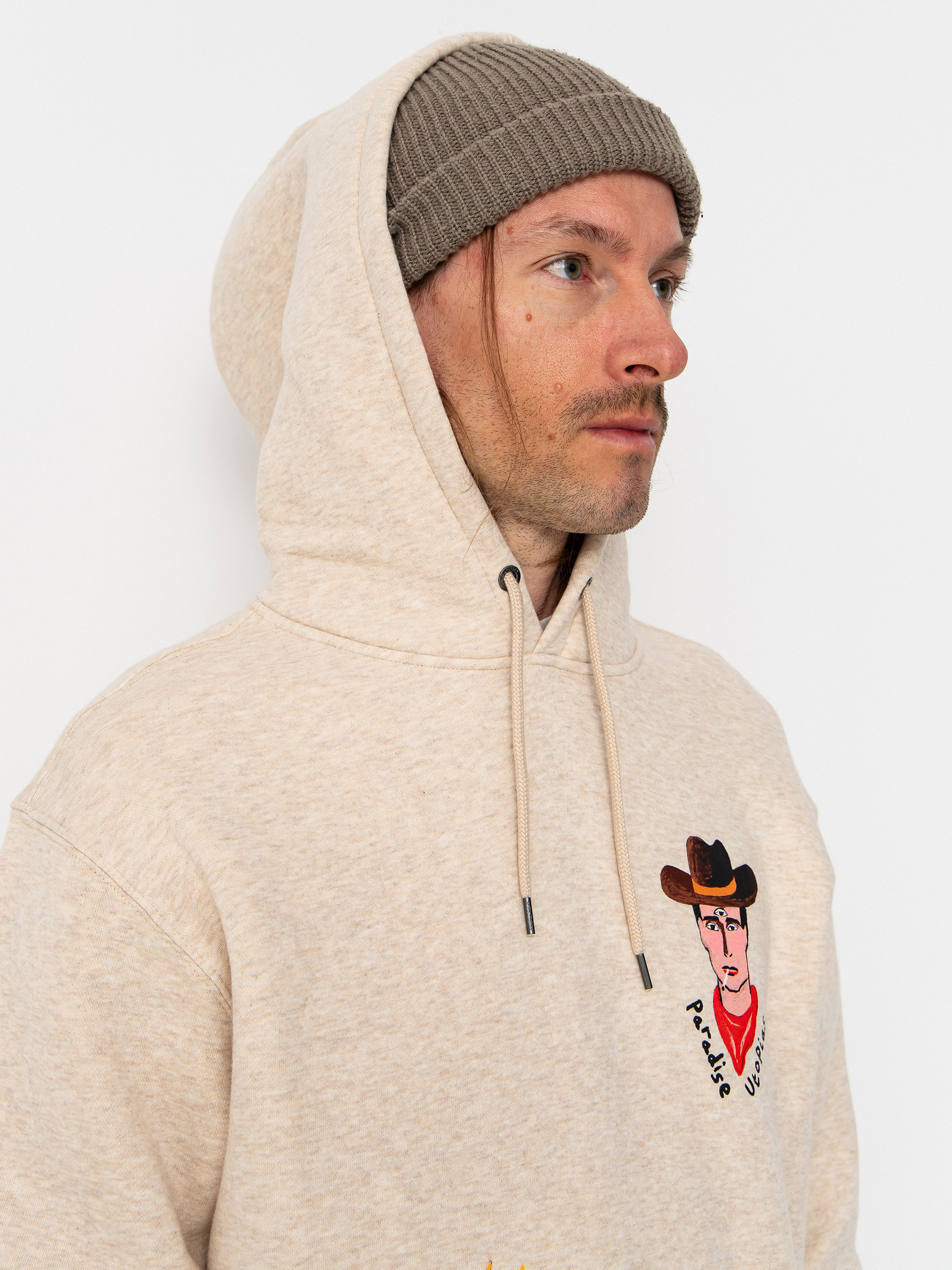 Худі Volcom Fa Mickey Mason HD (dust heather)