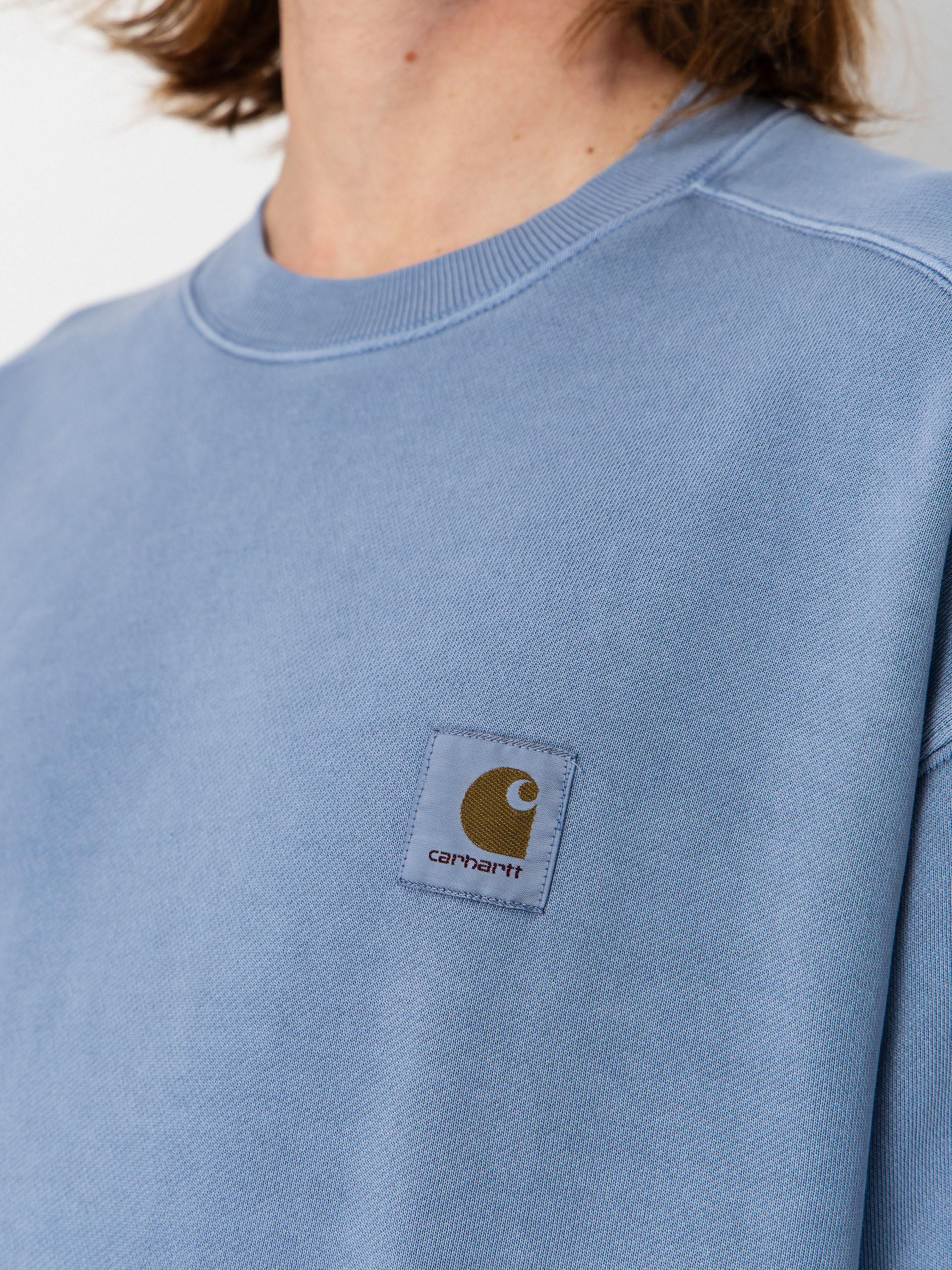 Світшот Carhartt WIP Nelson (gentle blue)