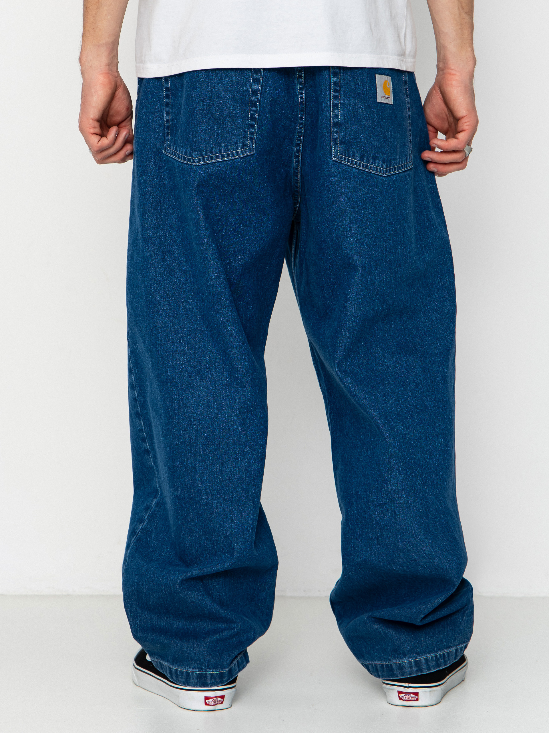 Штани Carhartt WIP Brandon (blue stone washed)