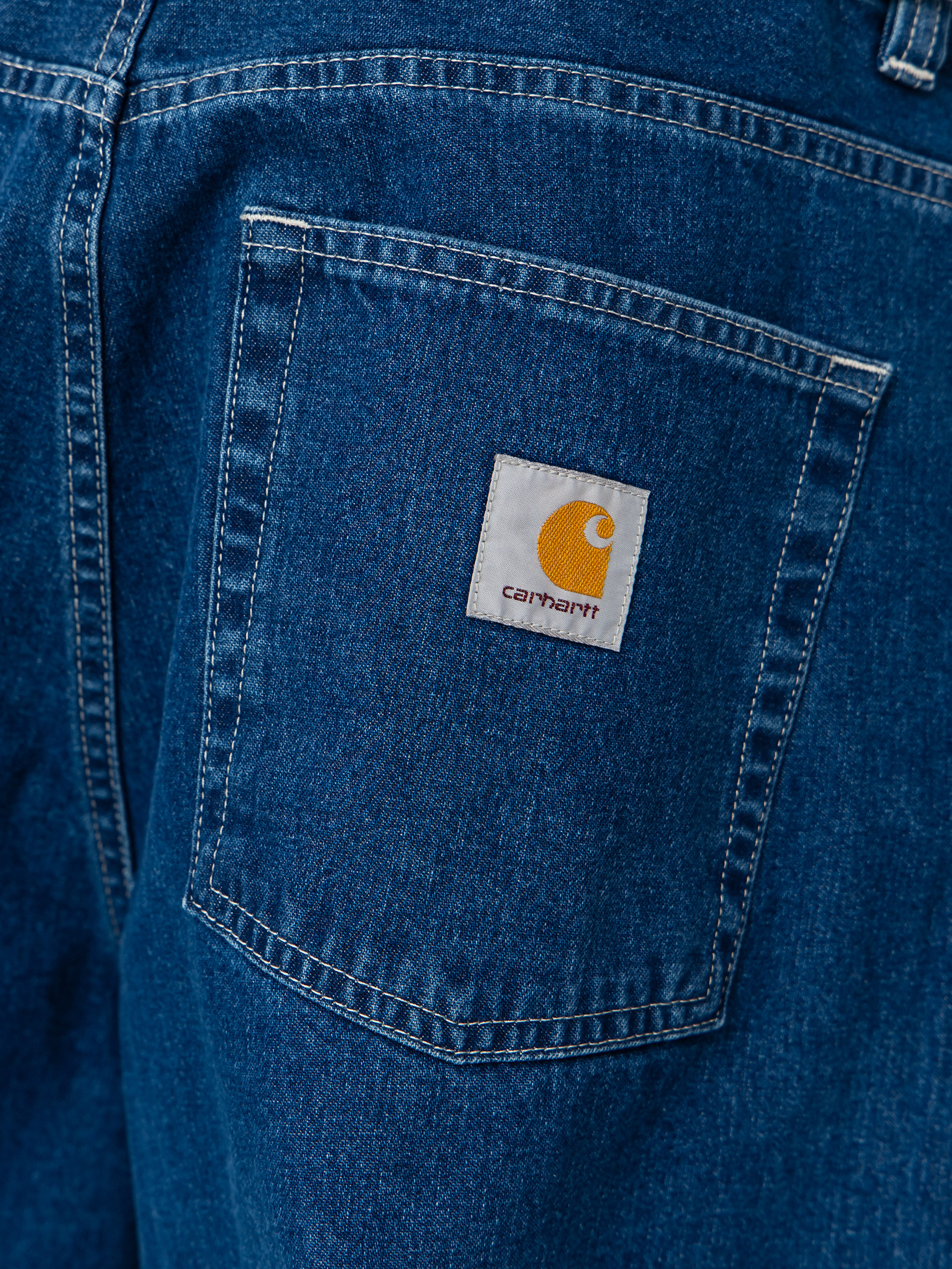 Штани Carhartt WIP Brandon (blue stone washed)