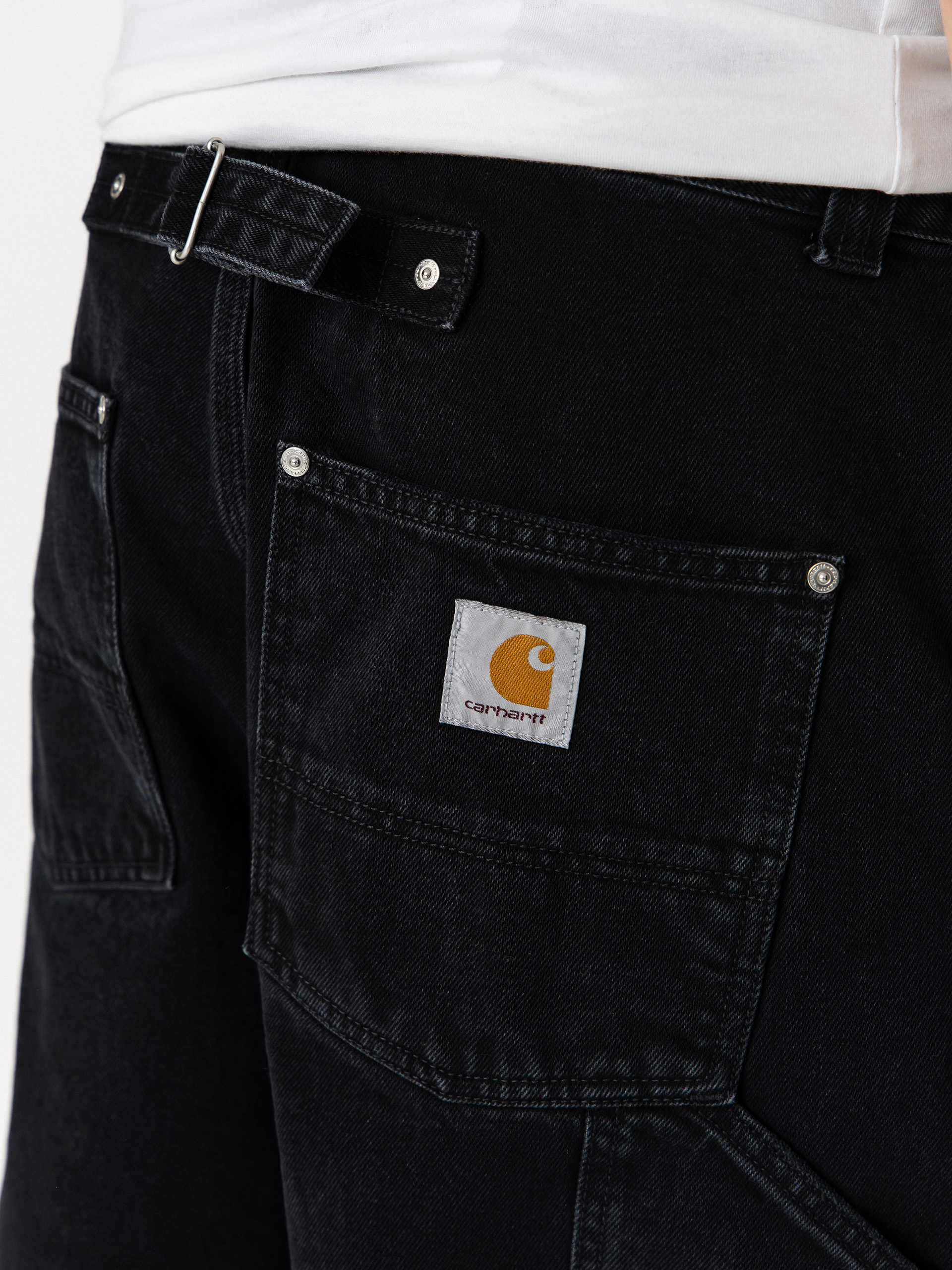 Штани Carhartt WIP Belmont (black stone washed)