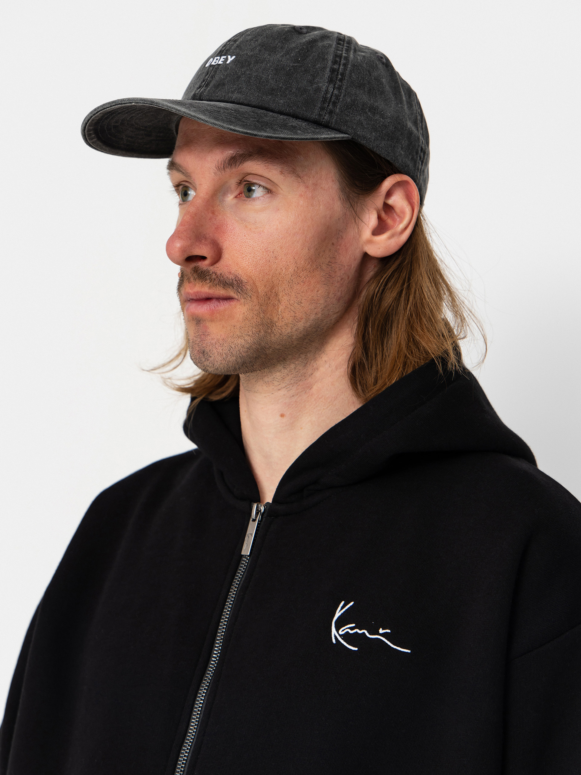 Худі Karl Kani Chest Signature Essential ZHD (dark grey)