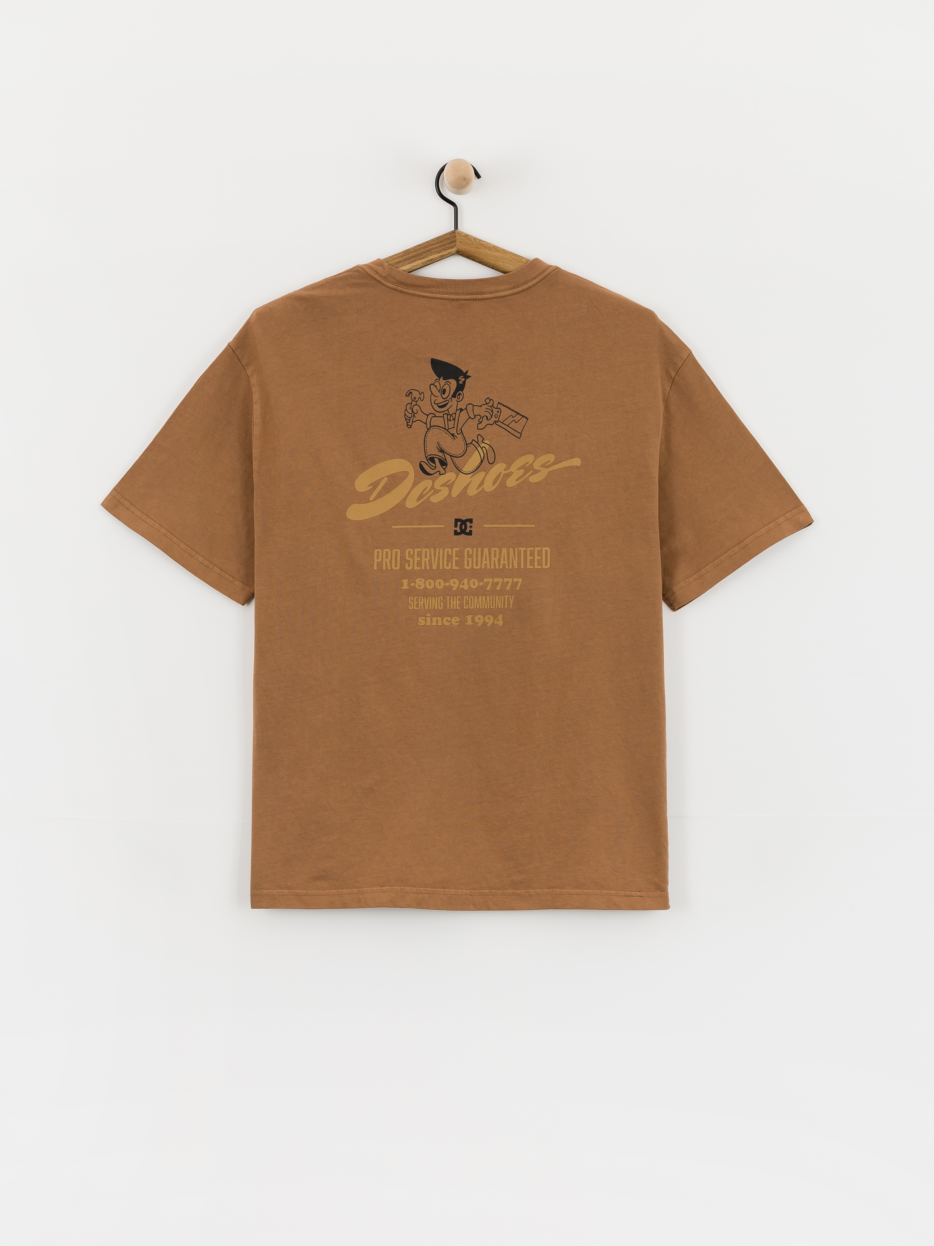 Футболка DC Fixing Up (toffee)