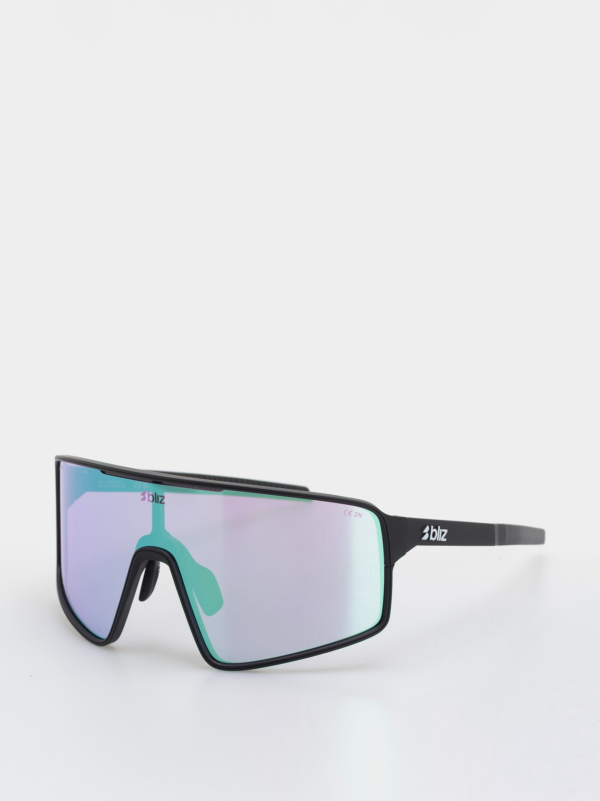 Сонцезахисні окуляри Bliz P001 (matt black/nano optics nordic light begonia - violet w blue multi)