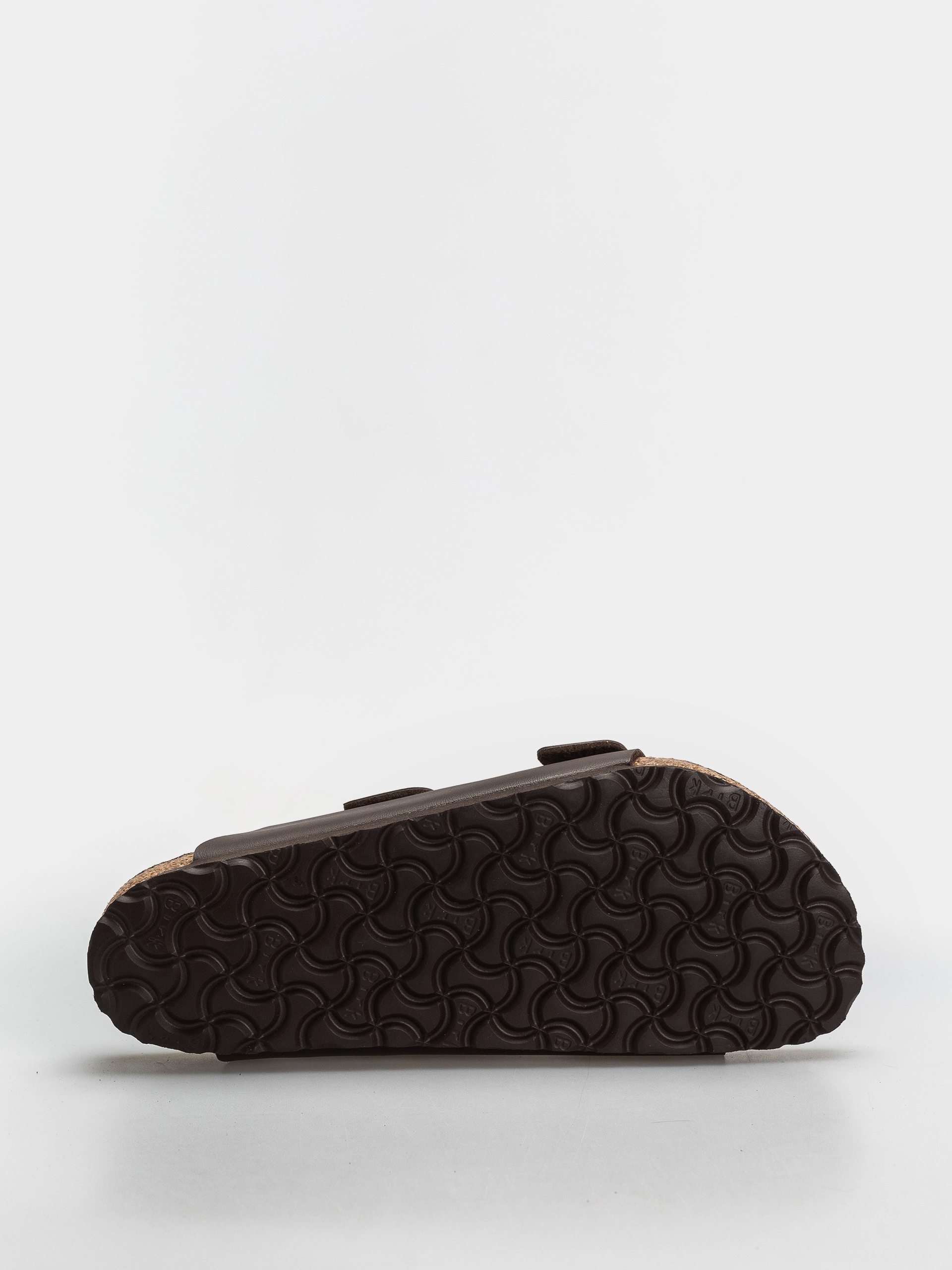 Шльопанці Birkenstock Arizona Soft Footbed Birko Flor Regular (dark brown)