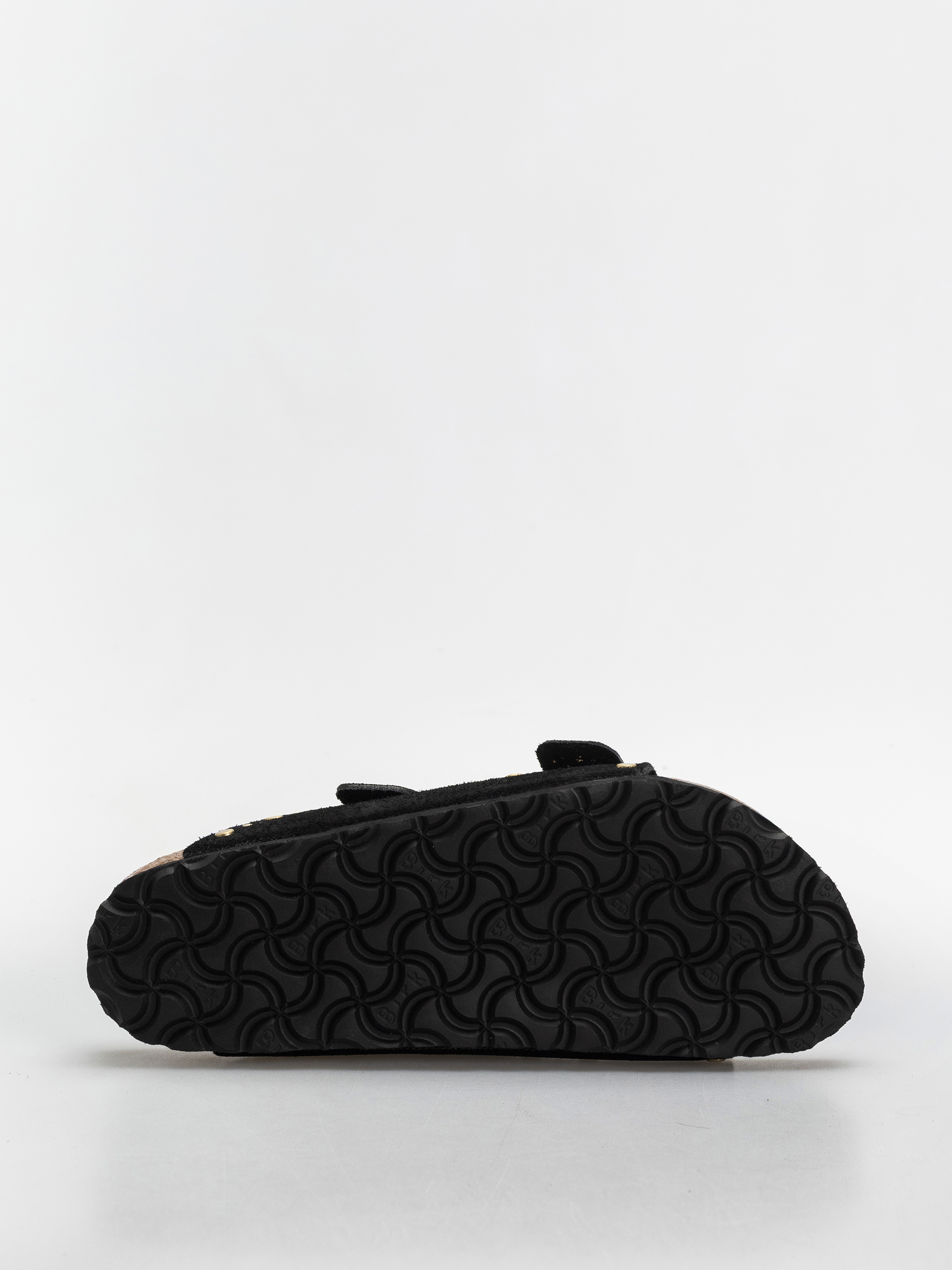 Шльопанці Birkenstock Arizona Rivets Suede Leather Narrow Wmn (black)