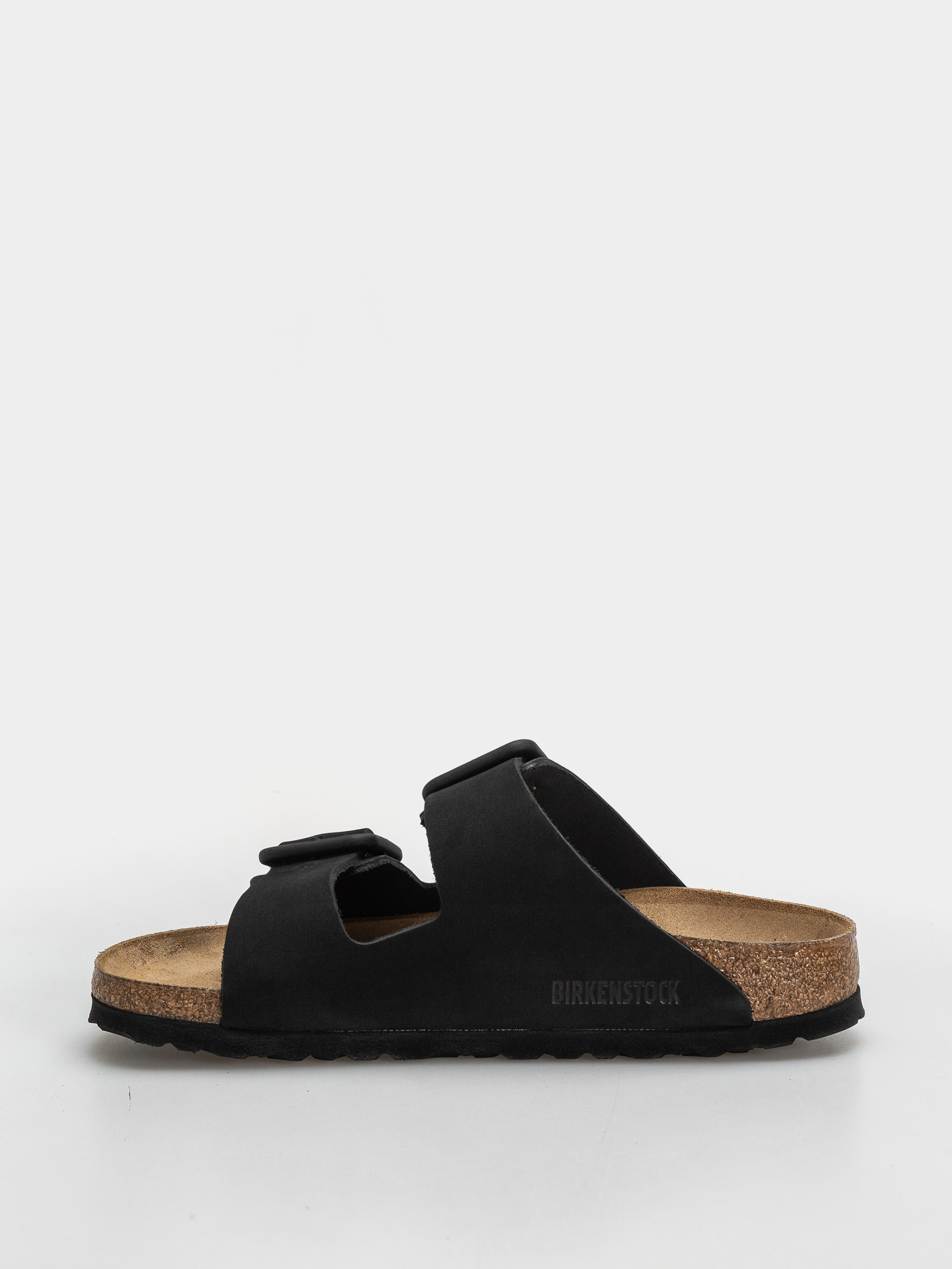 Шльопанці Birkenstock Arizona Wire Buckle Nubuck Leather Narrow (black)