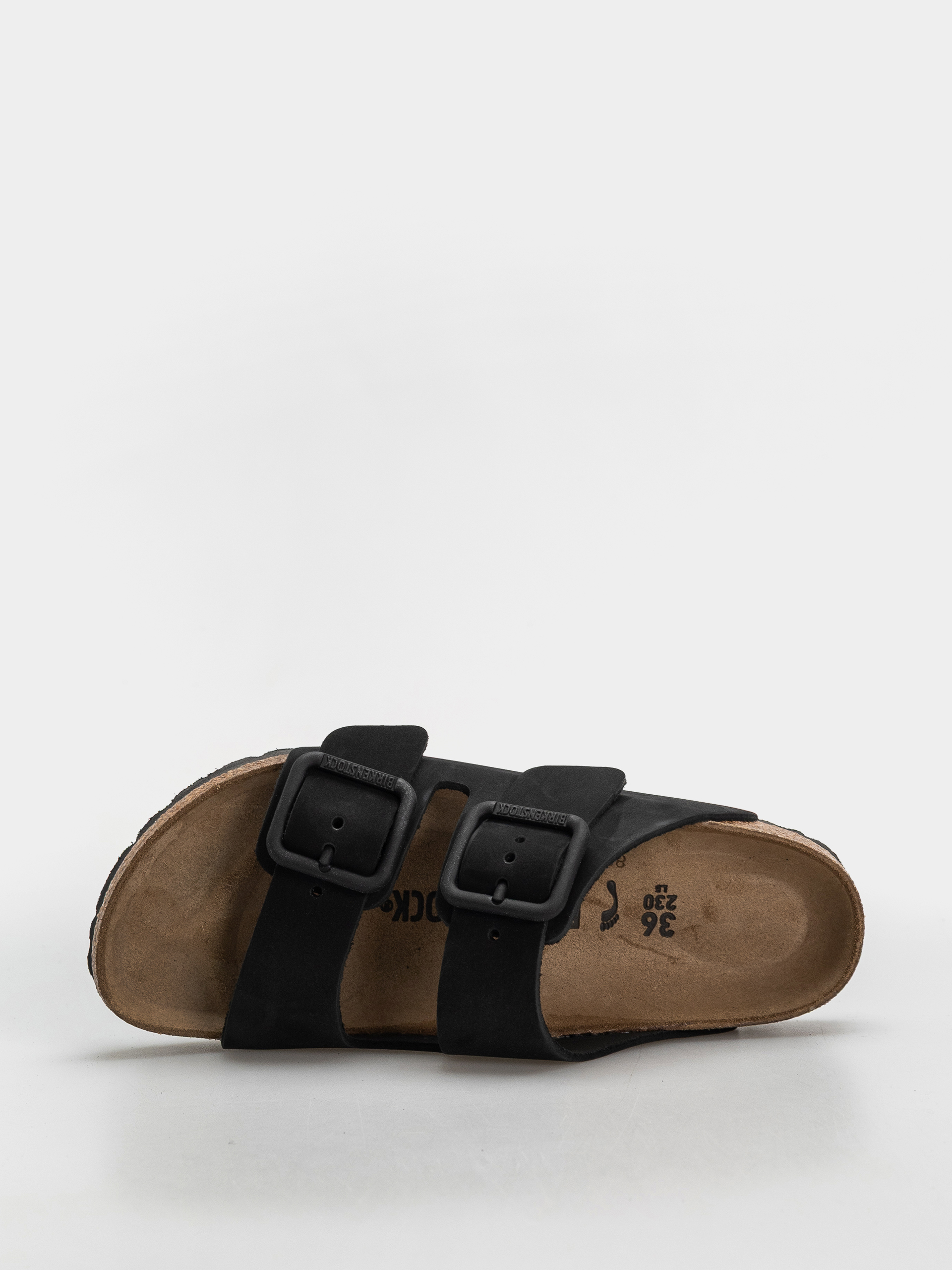 Шльопанці Birkenstock Arizona Wire Buckle Nubuck Leather Narrow (black)