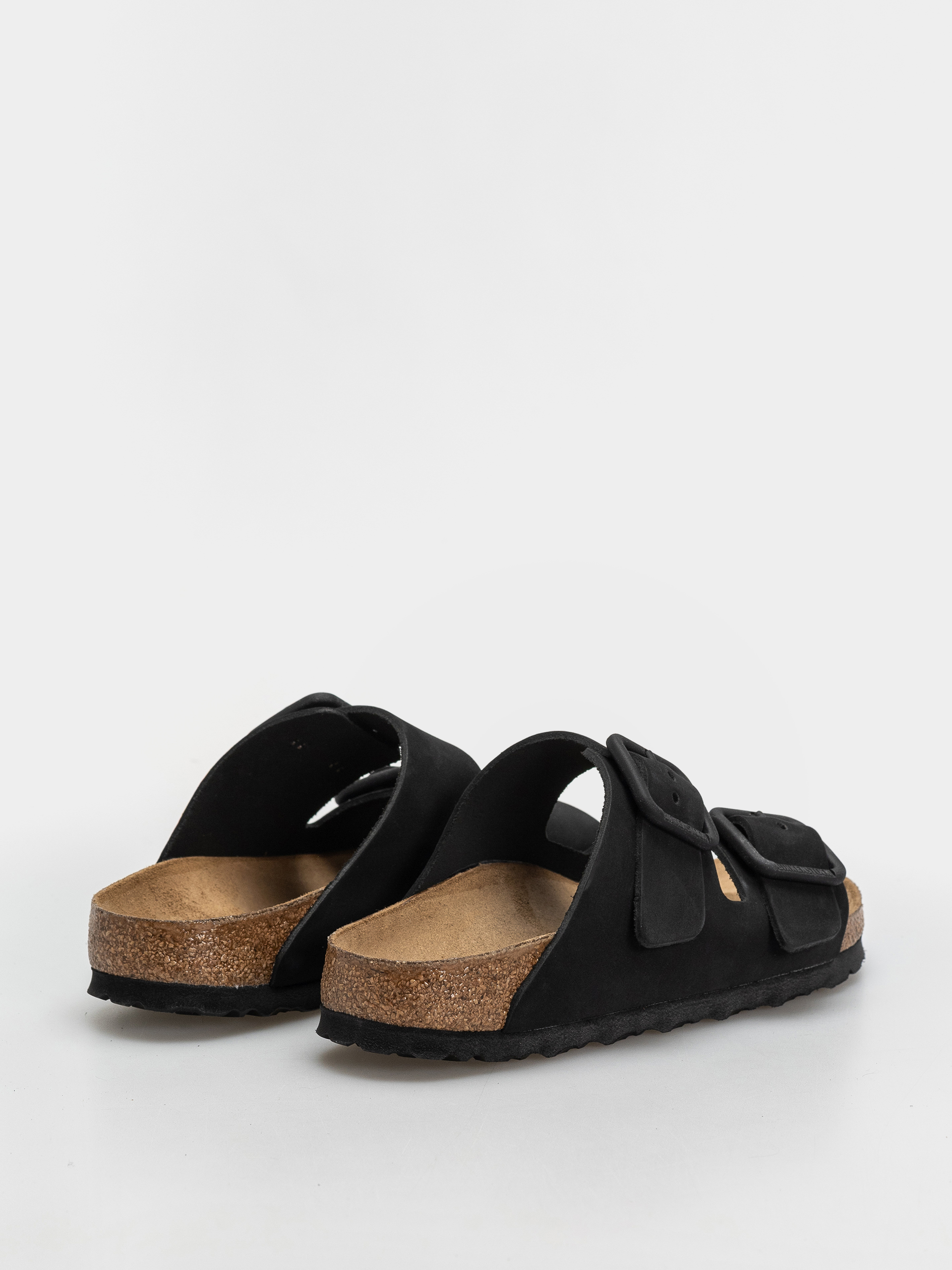 Шльопанці Birkenstock Arizona Wire Buckle Nubuck Leather Narrow (black)