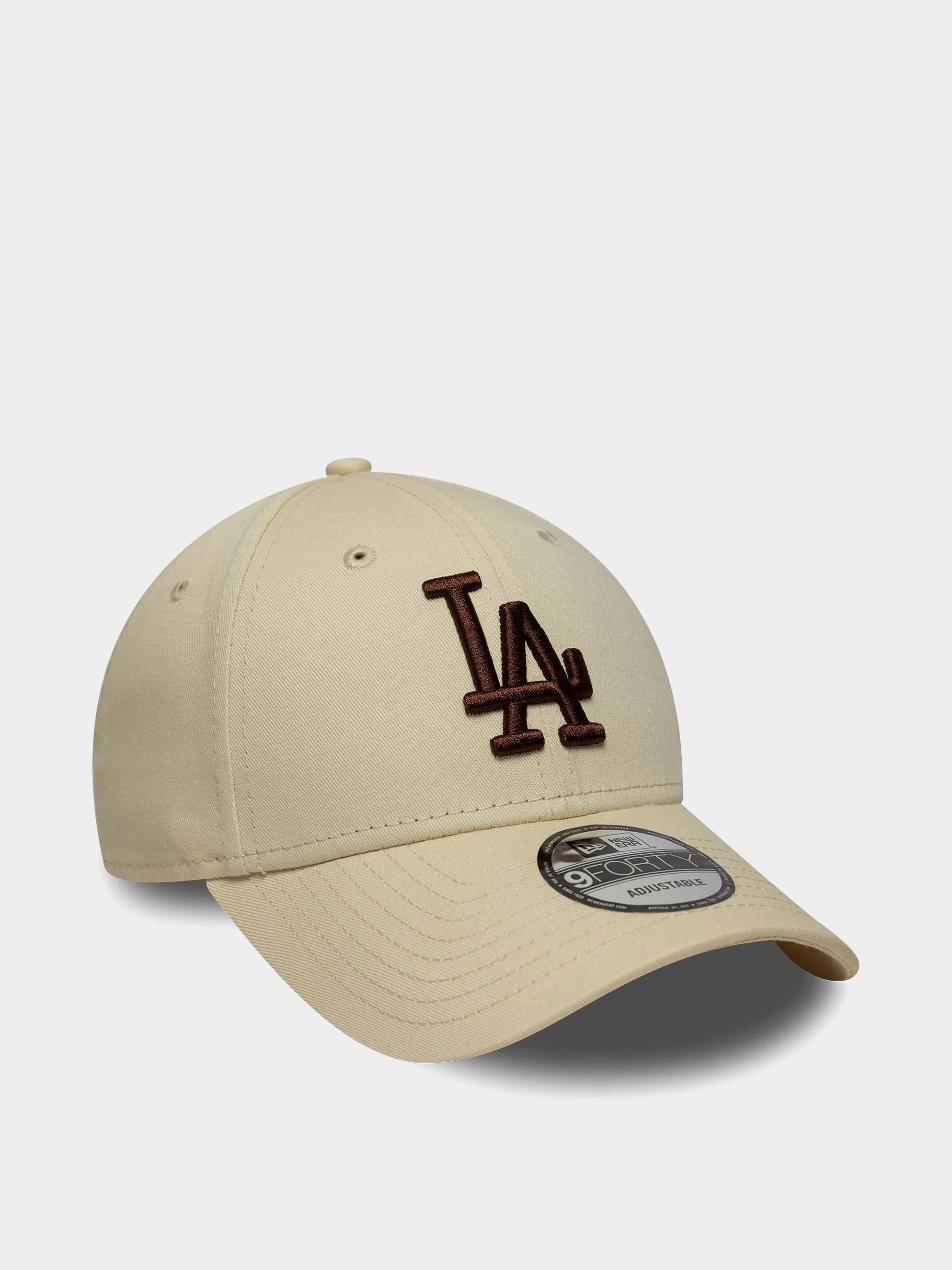 Кепка New Era League Essential 9Forty La Dodgers (light cream/chestnut)