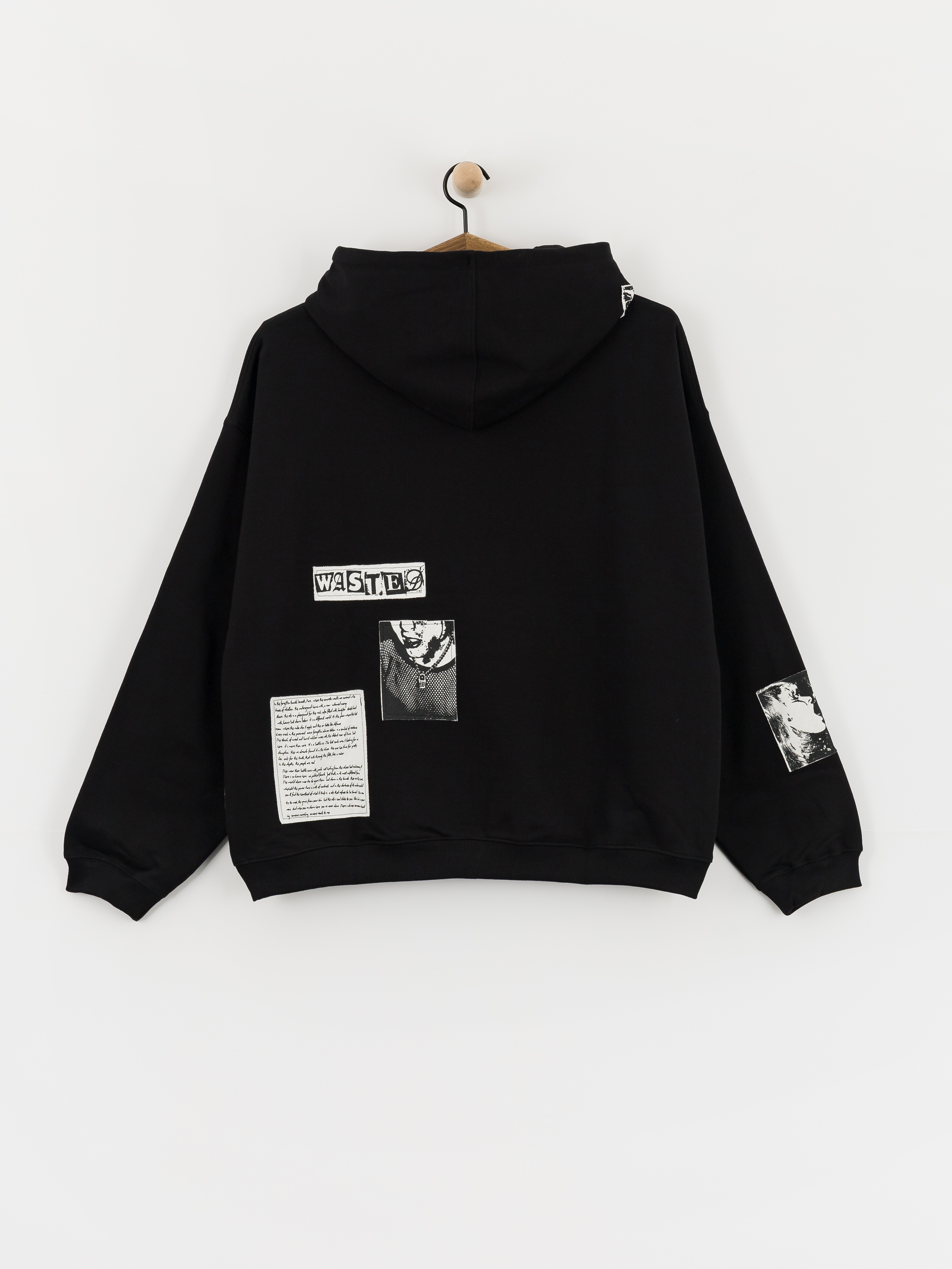 Худі Carhartt WIP Archive Lines ZHD - чорний (black)