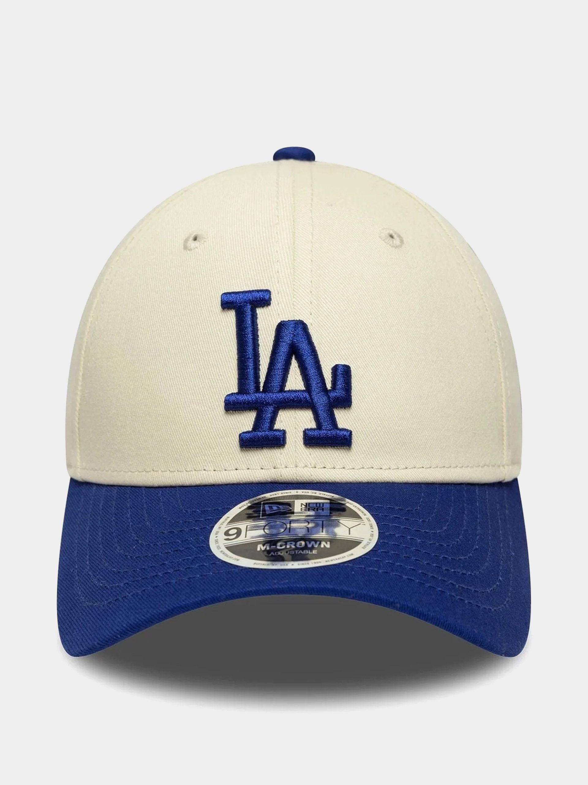 Кепка New Era 9Forty Mcrown La Dodgers (light cream/royal blue)