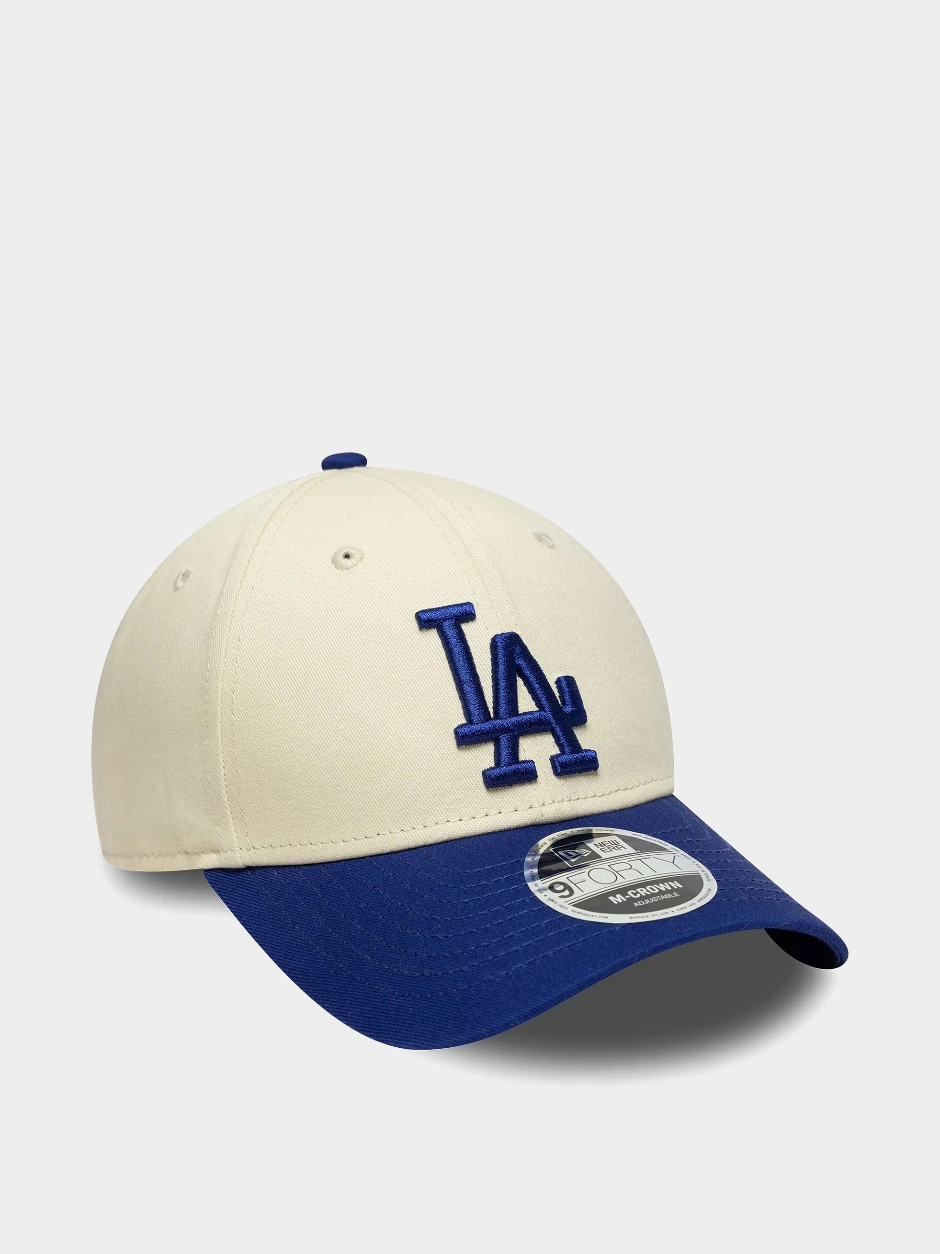 Кепка New Era 9Forty Mcrown La Dodgers (light cream/royal blue)