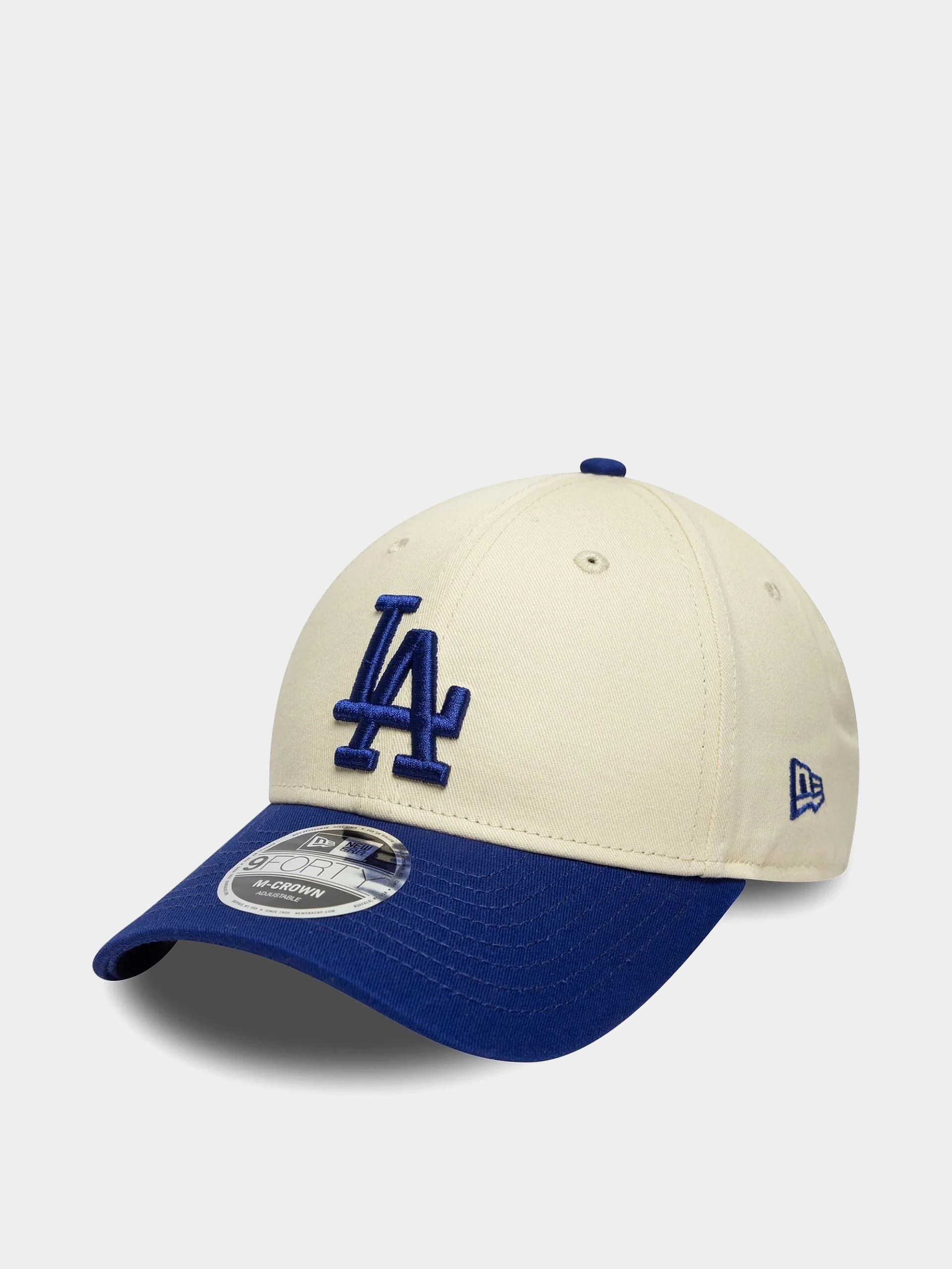 Кепка New Era 9Forty Mcrown La Dodgers (light cream/royal blue)
