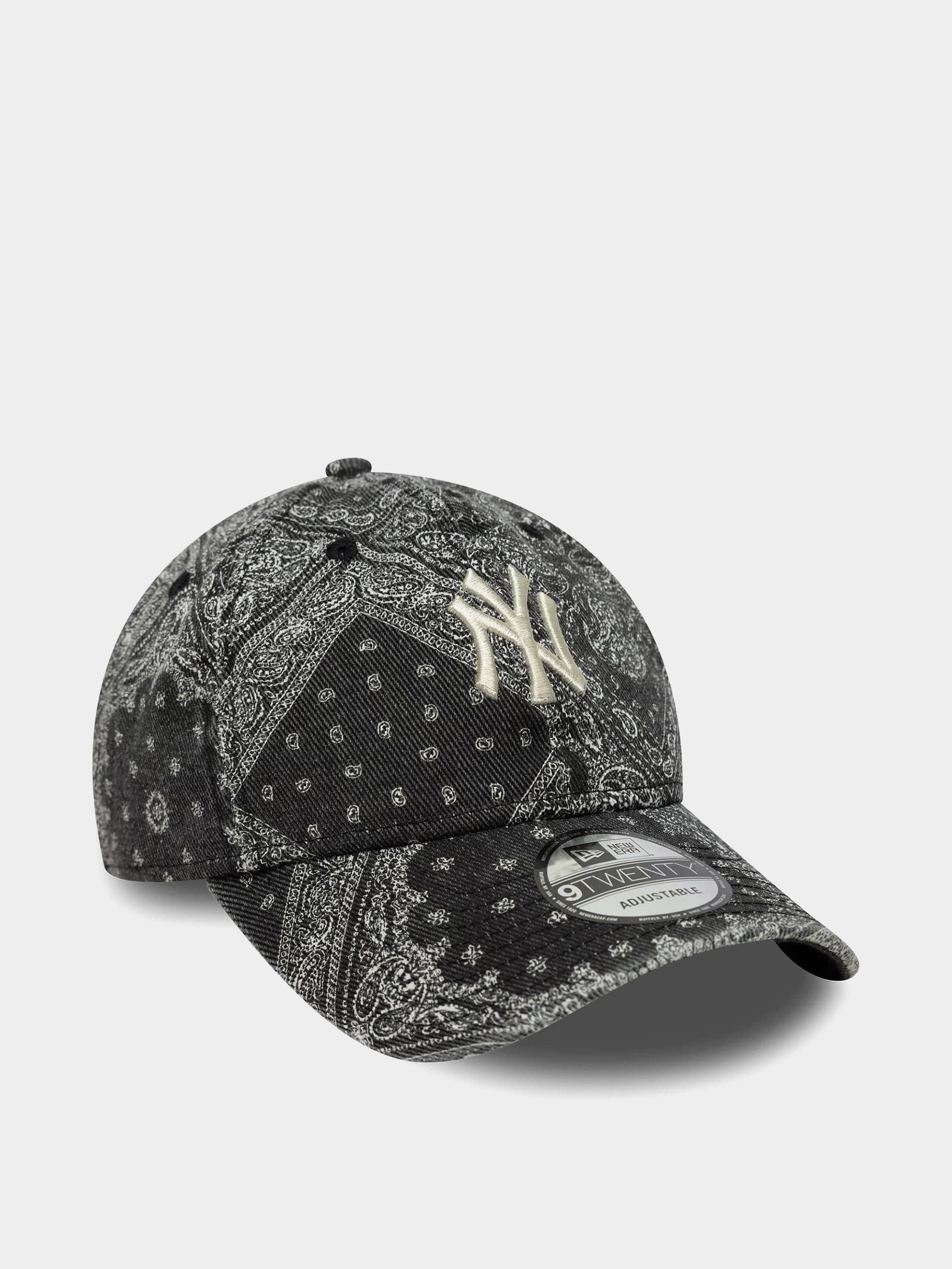 Кепка New Era Washed Paisley 9Twenty New York Yankees (black)