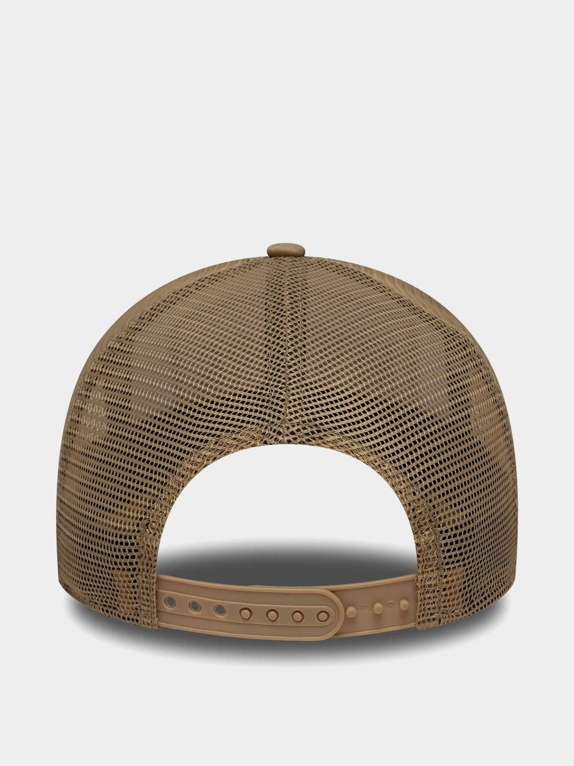 Кепка New Era Location Patch Trucker (camel/white)