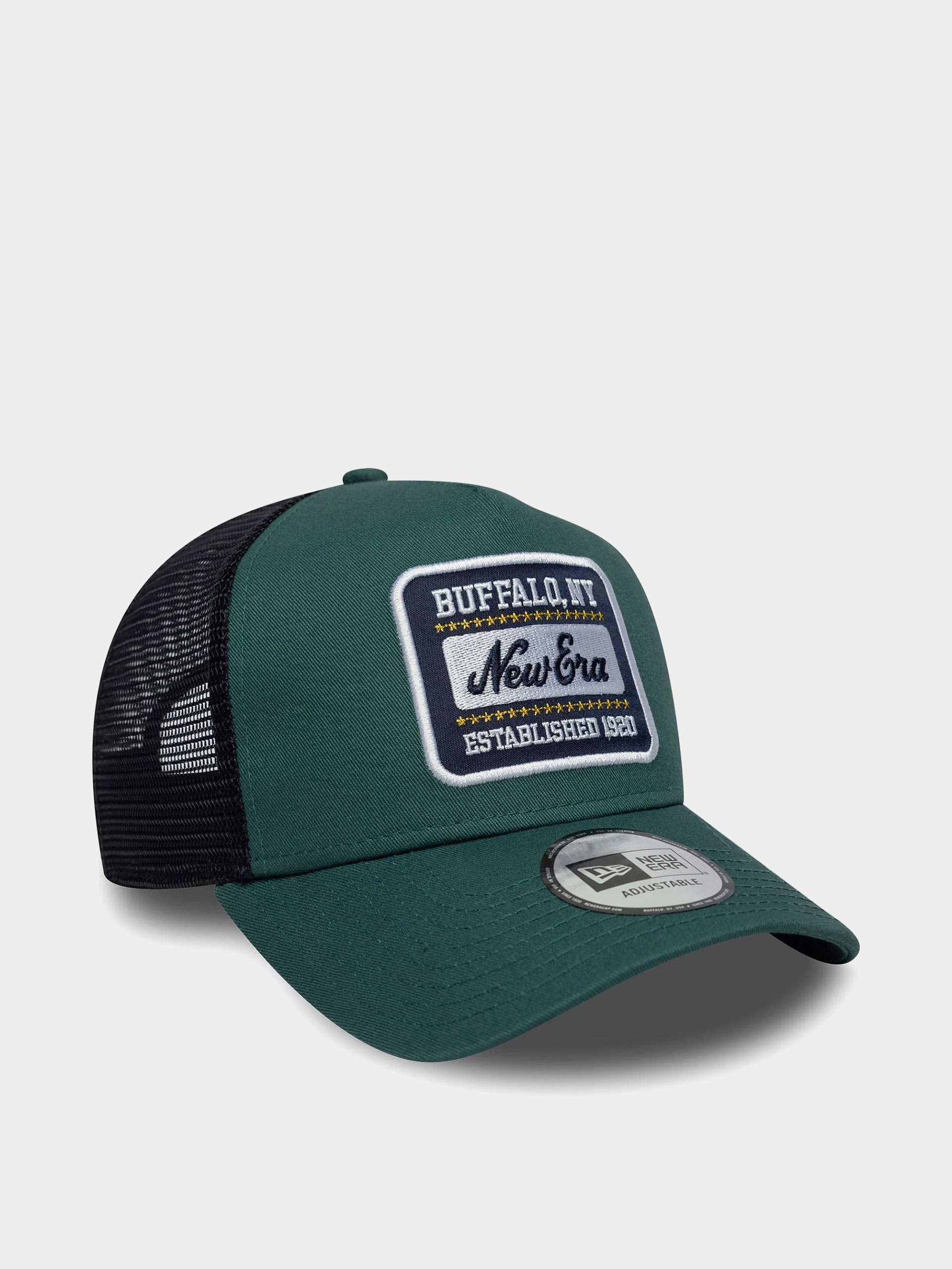 Кепка New Era Patch Trucker (pine green)
