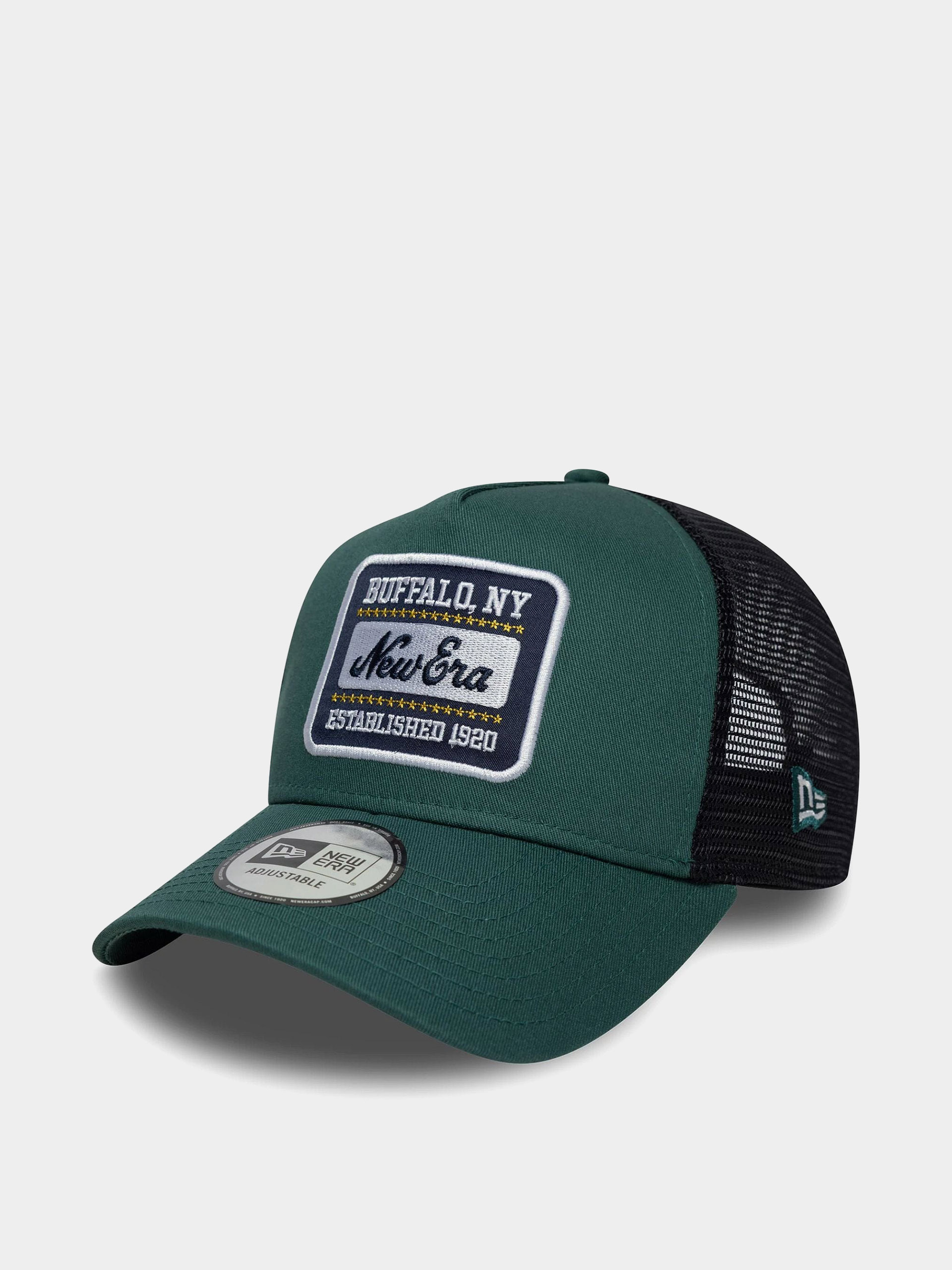 Кепка New Era Patch Trucker (pine green)
