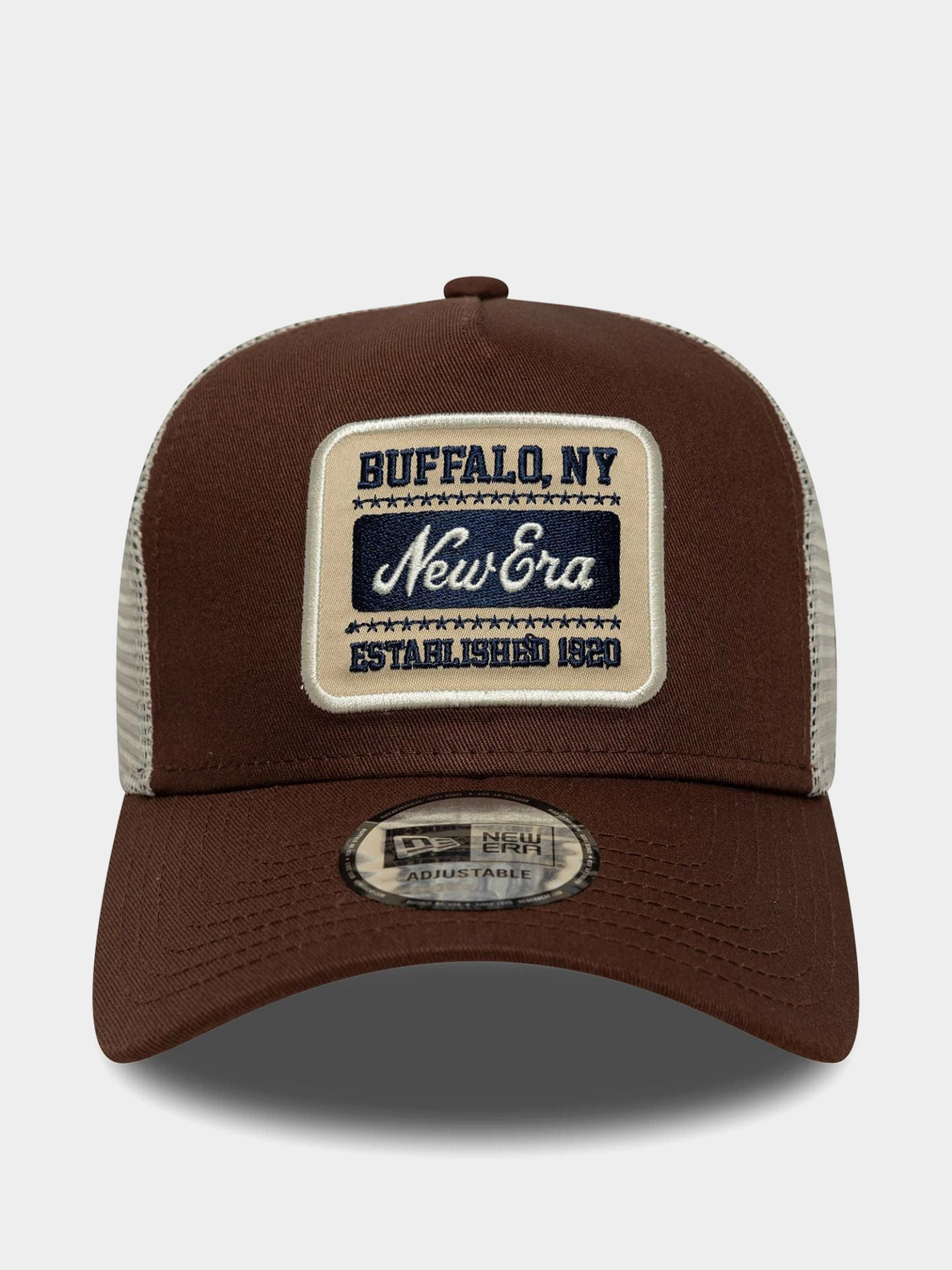 Кепка New Era Patch Trucker (chestnut)