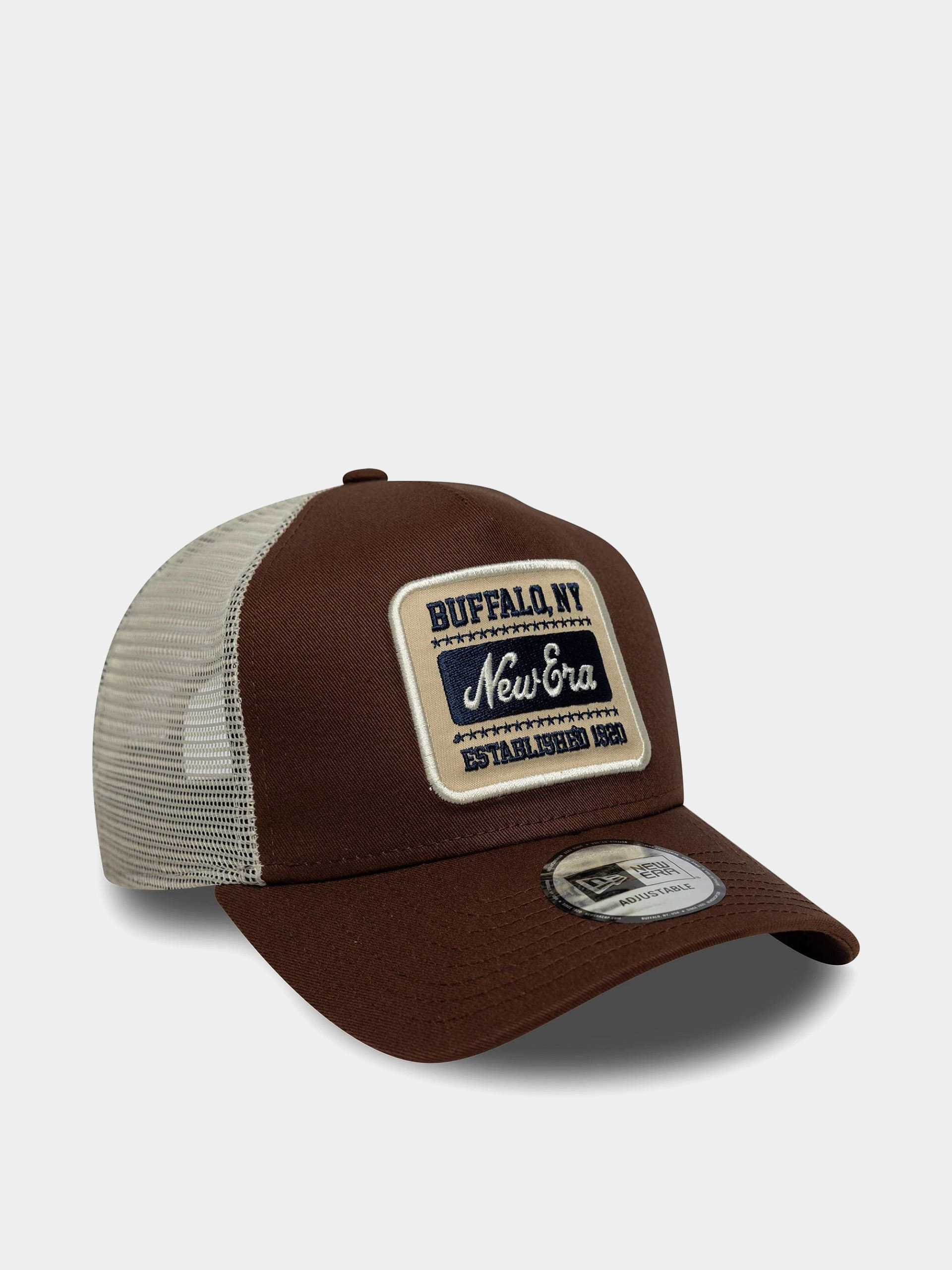 Кепка New Era Patch Trucker (chestnut)