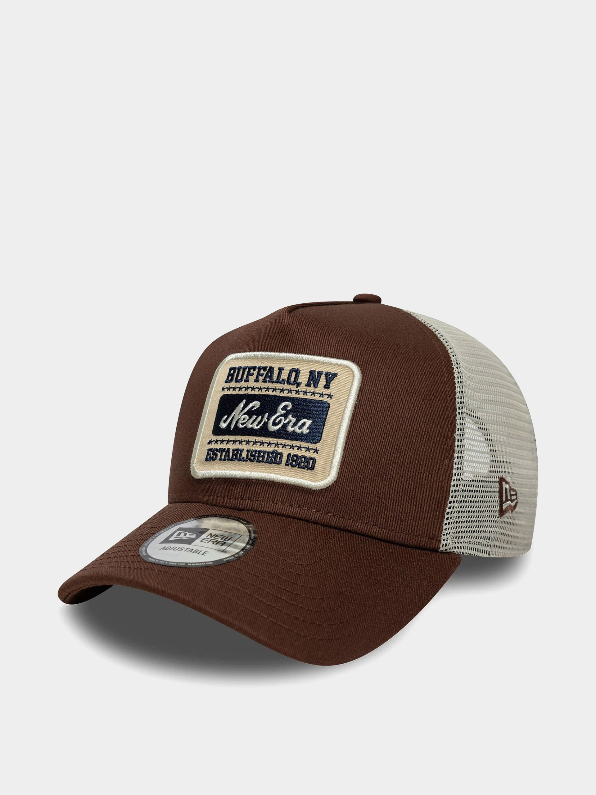 Кепка New Era Patch Trucker (chestnut)