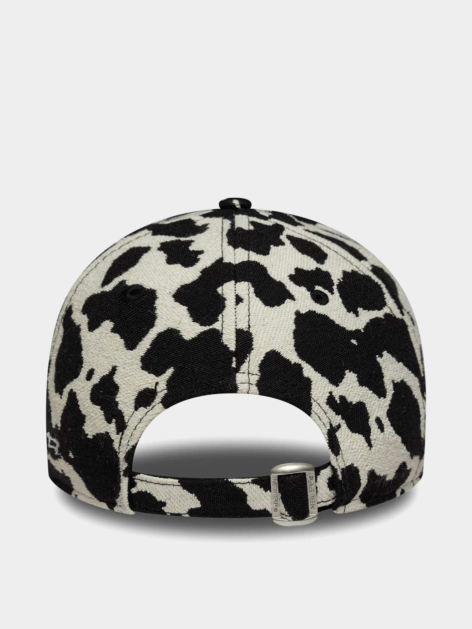 Кепка New Era Cow Midi 9Forty New York Yankees Wmn (black/white)