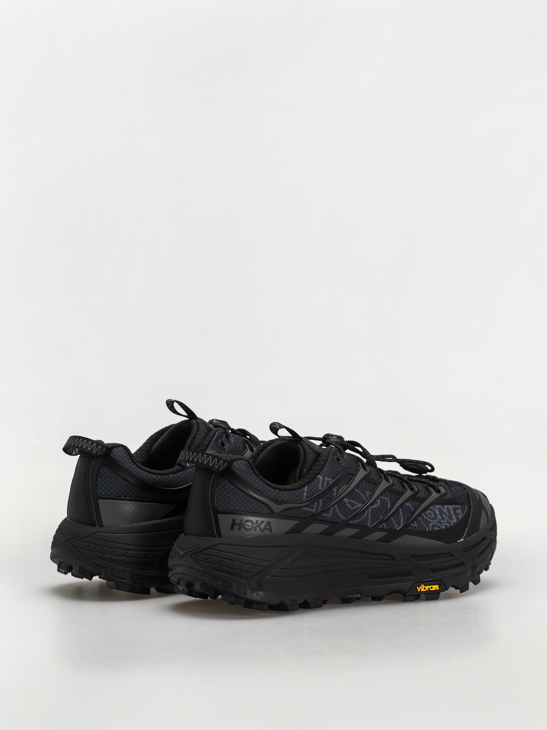 靴 HOKA mafate speed three black Взуття Hoka Mafate Three 2 Wordmark - сірий (black/outer orbit)
