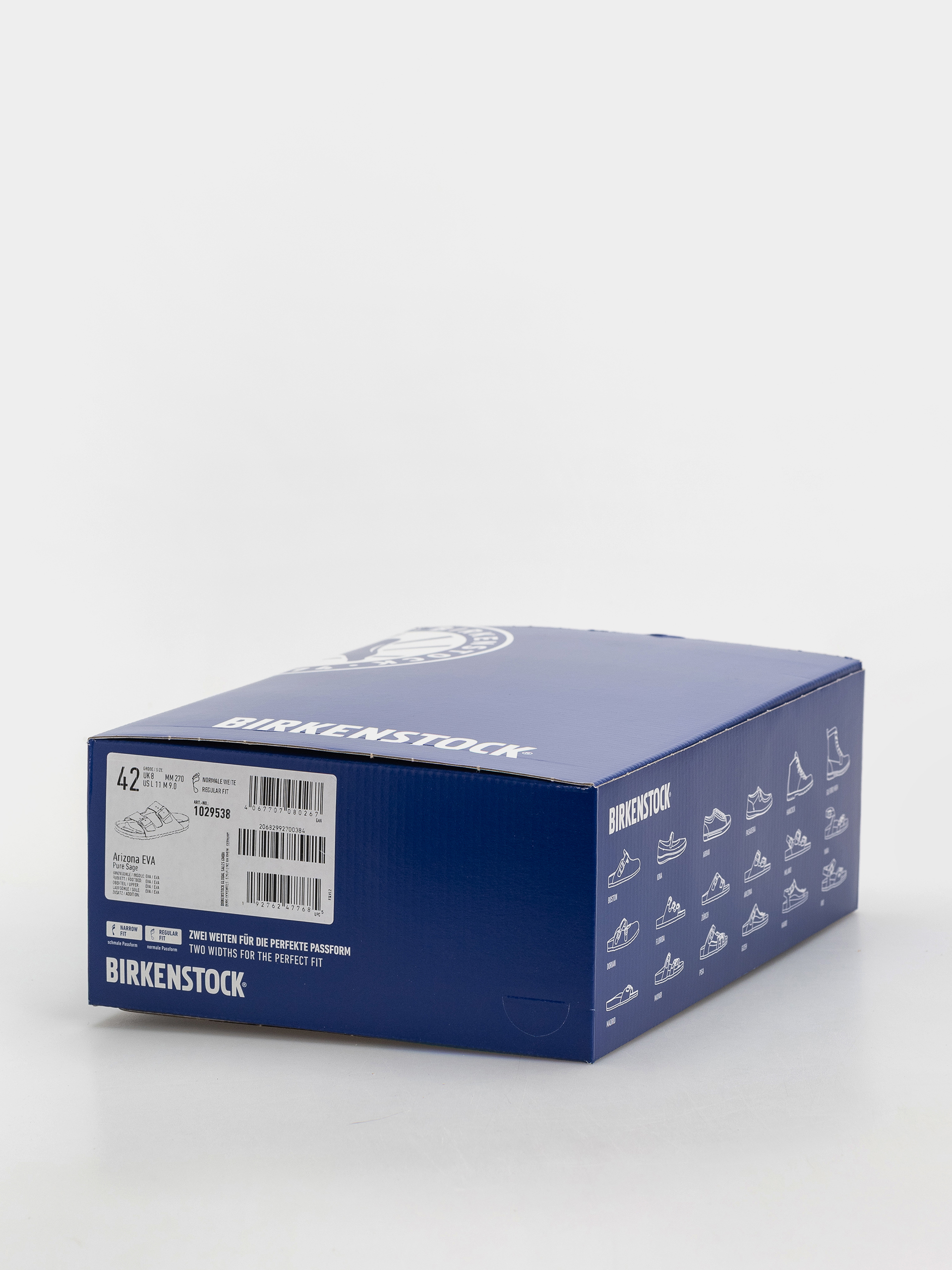 Шльопанці Birkenstock Arizona Essentials EVA Regular (pure sage)