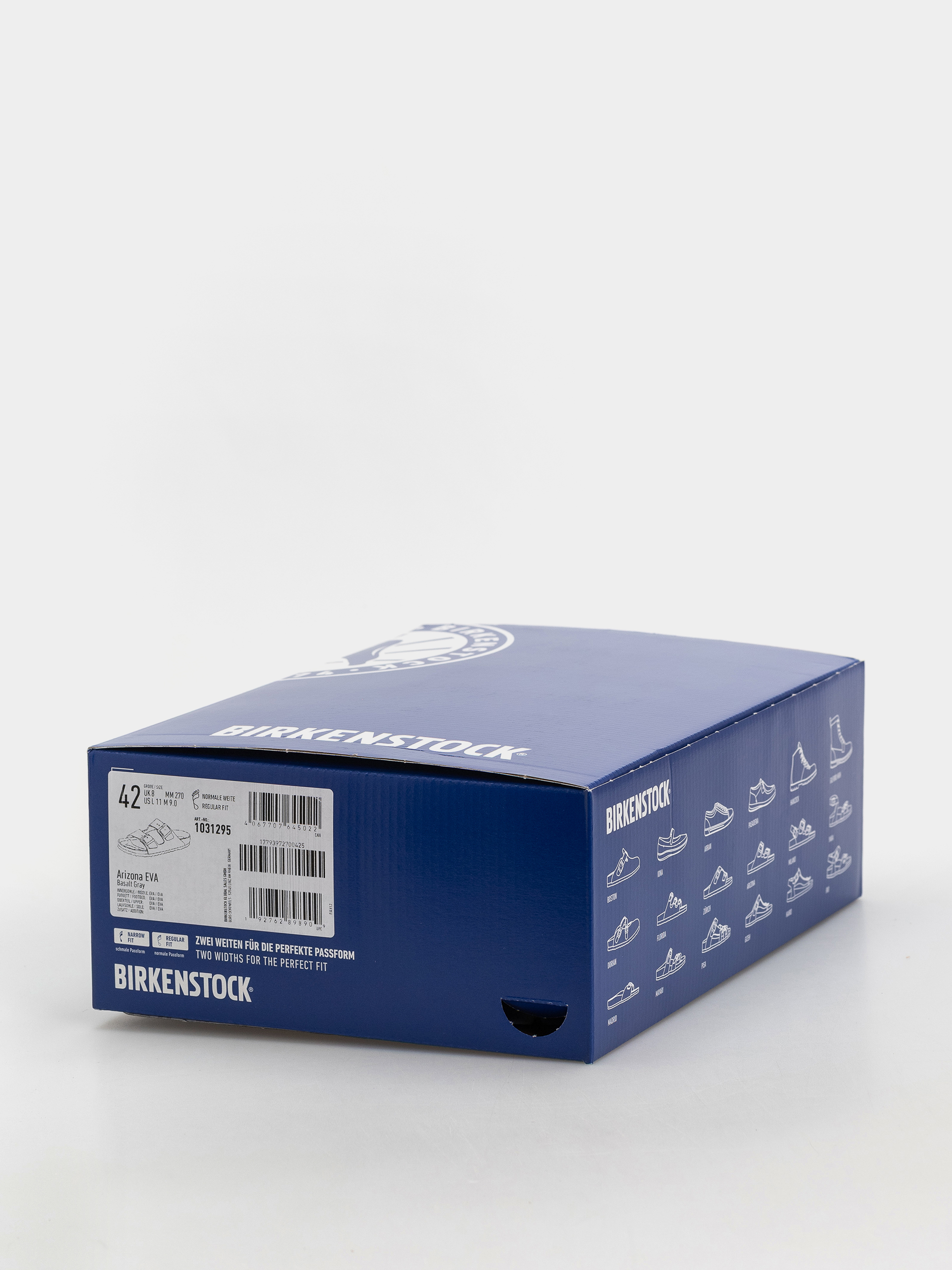 Шльопанці Birkenstock Arizona Essentials EVA Regular (basalt gray)