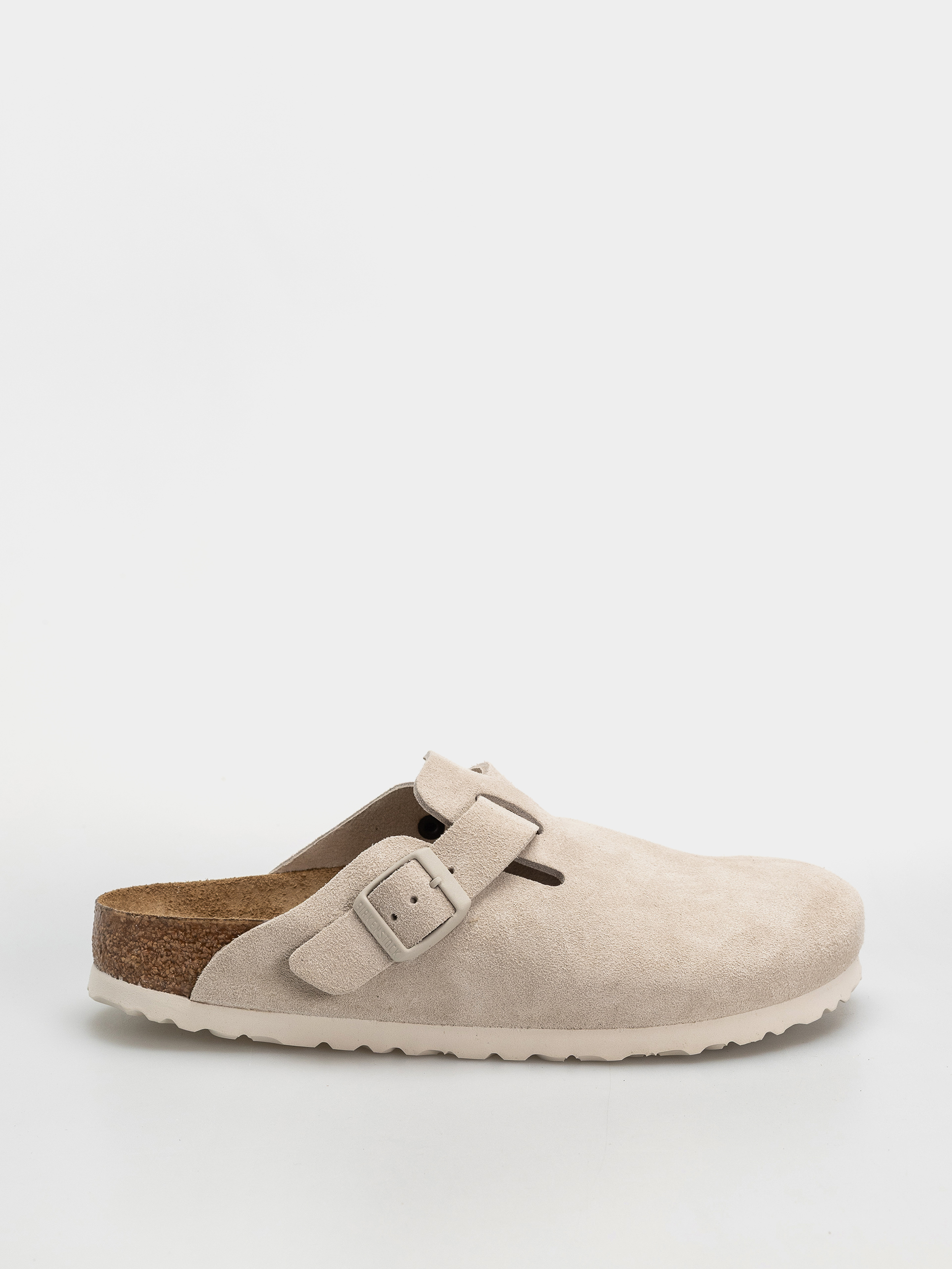u0428u043bu044cu043eu043fu0430u043du0446u0456 Birkenstock Boston Suede Leather Narrow (oyster)