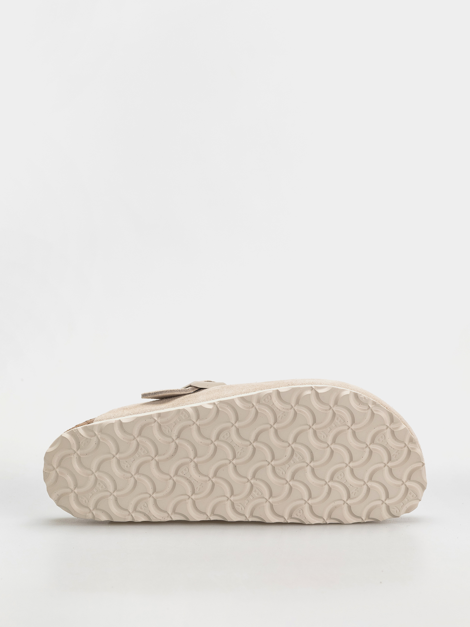 Шльопанці Birkenstock Boston Suede Leather Narrow (oyster)
