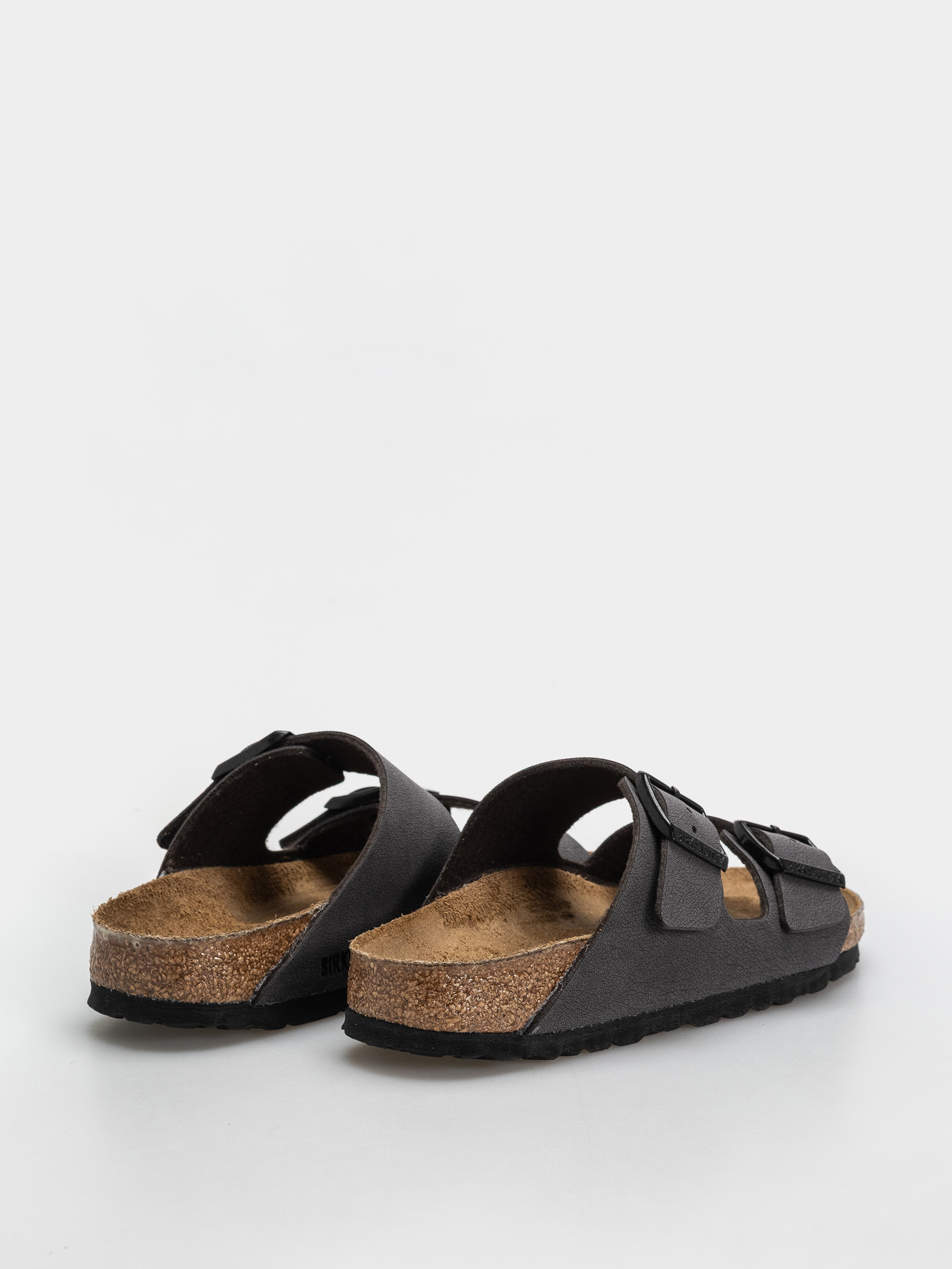 Шльопанці Birkenstock Arizona Birkibuc Narrow (velvet gray/black)