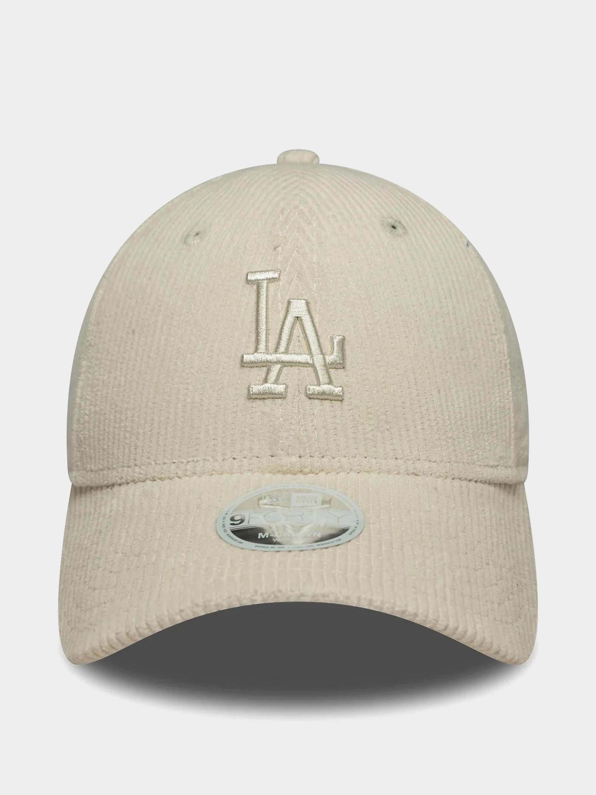 Кепка New Era Pastel Cord 9Forty Mc La Dodgers Wmn (light cream)