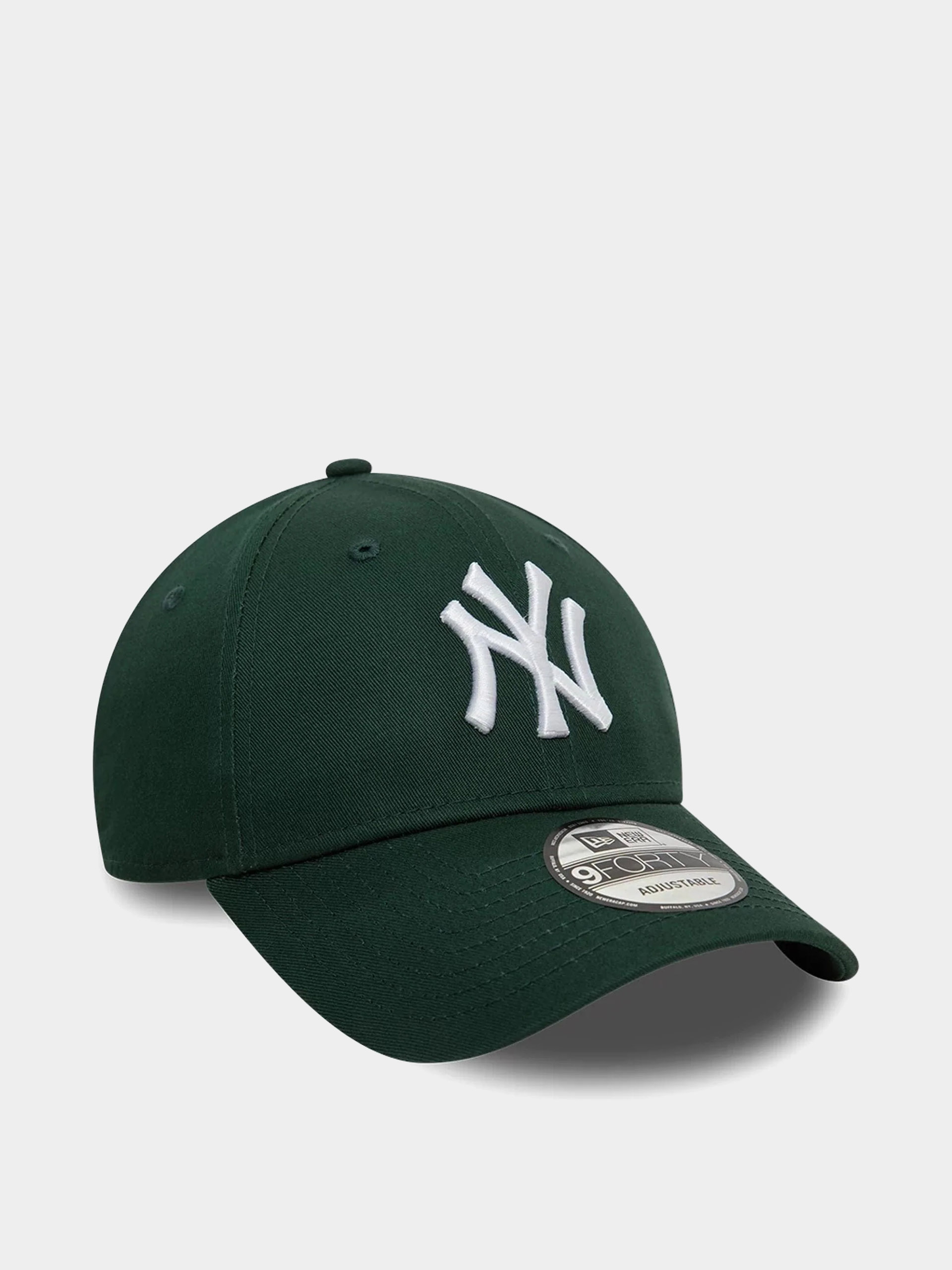 Кепка New Era League Essential 9Forty New York Yankees (dark green/white)