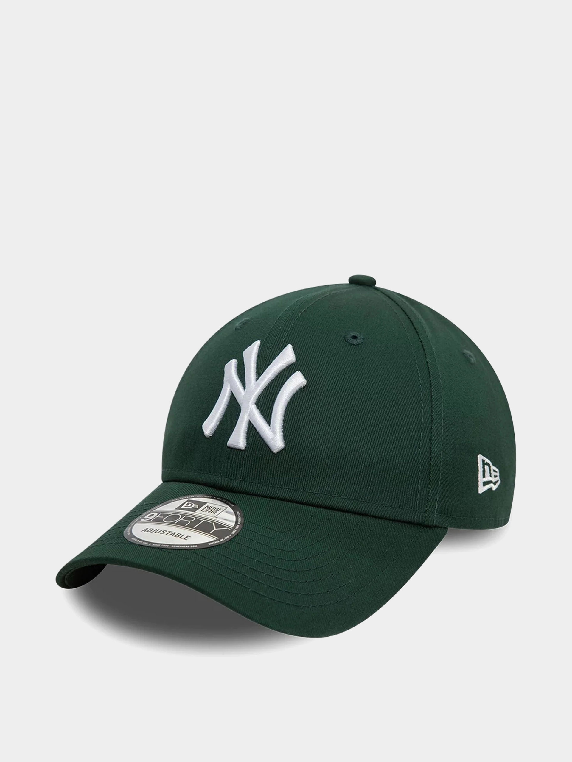 Кепка New Era League Essential 9Forty New York Yankees (dark green/white)