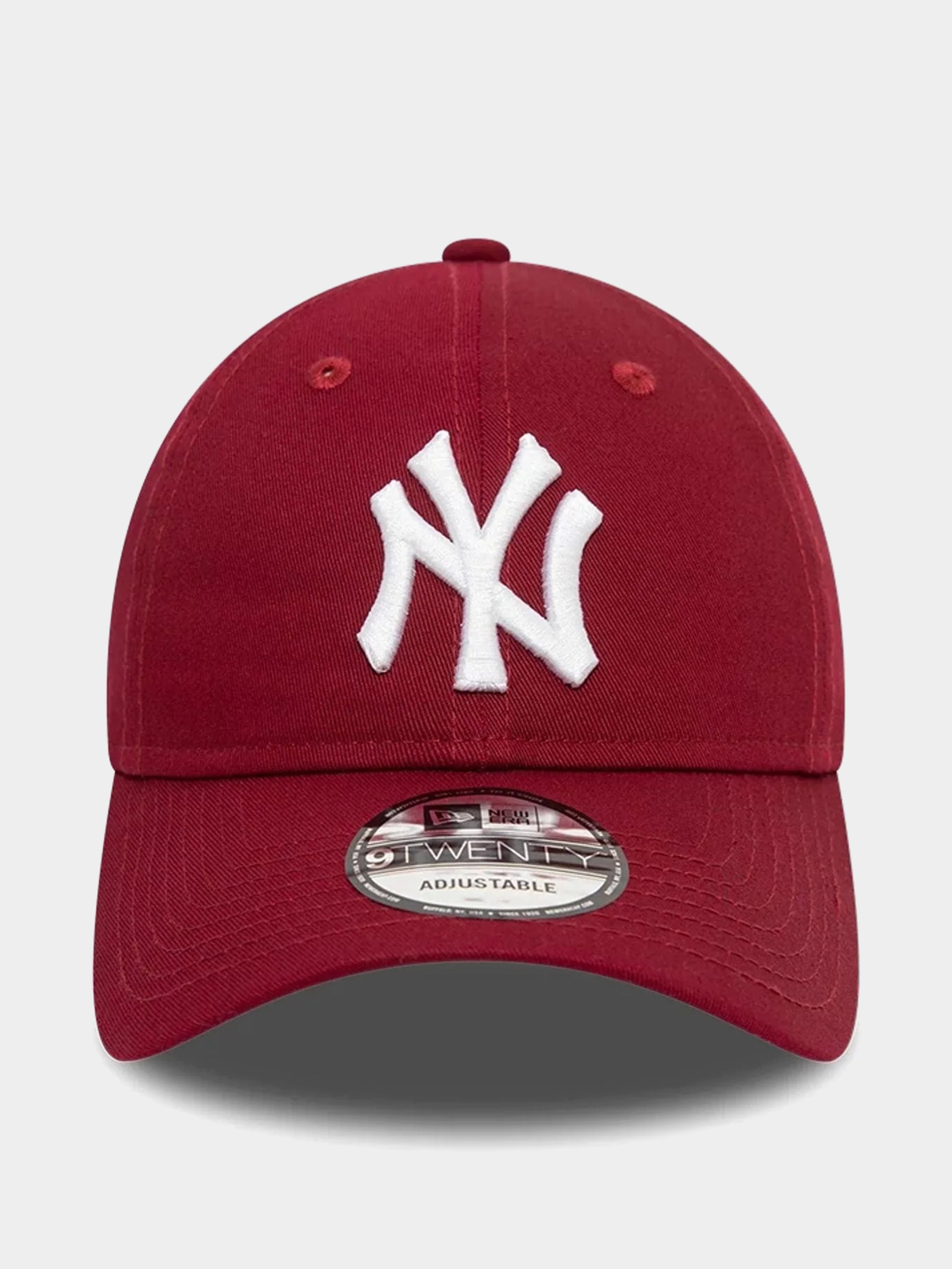 Кепка New Era League Essential 9Twenty New York Yankees (cardinal/white)