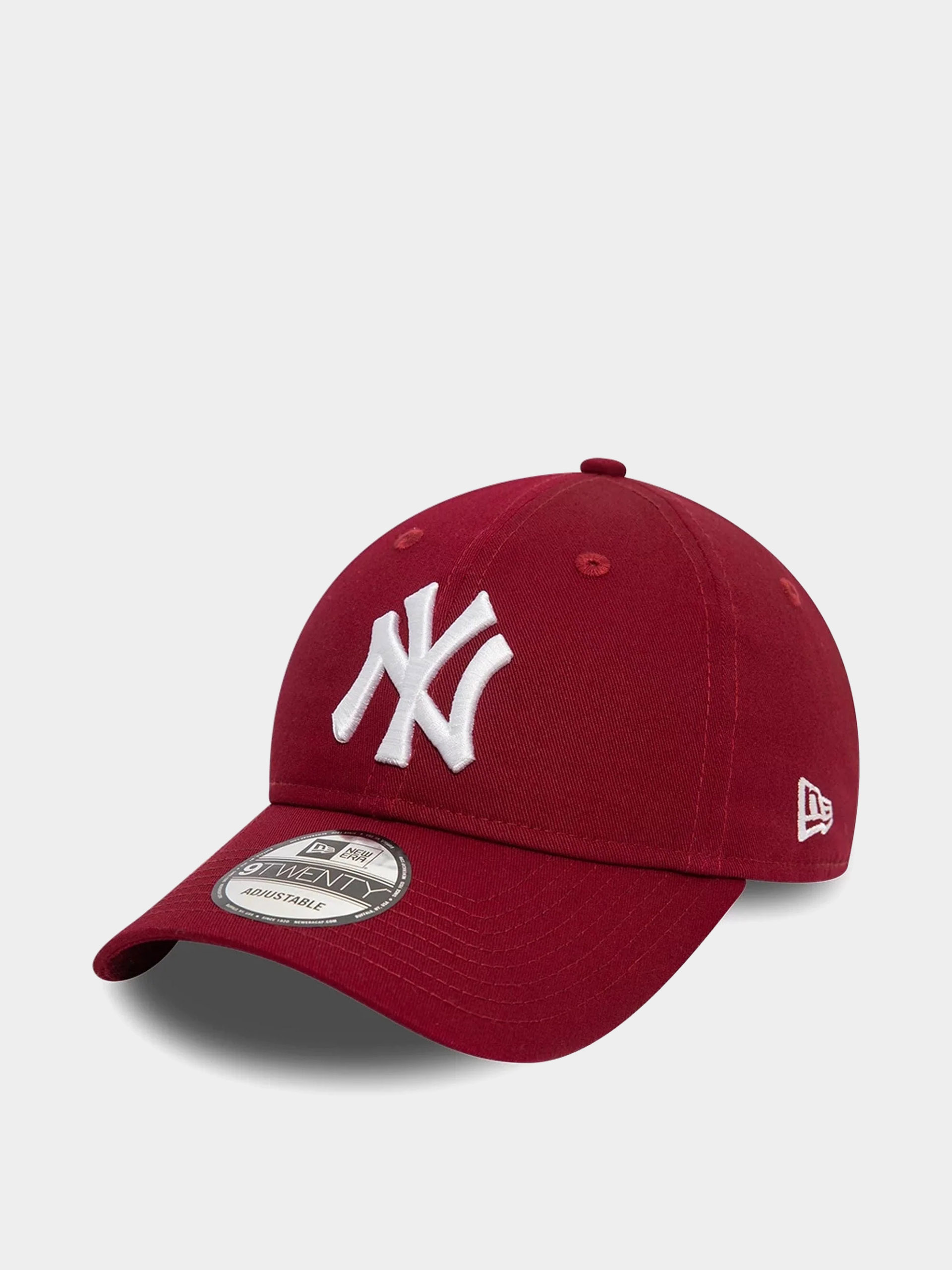 Кепка New Era League Essential 9Twenty New York Yankees (cardinal/white)