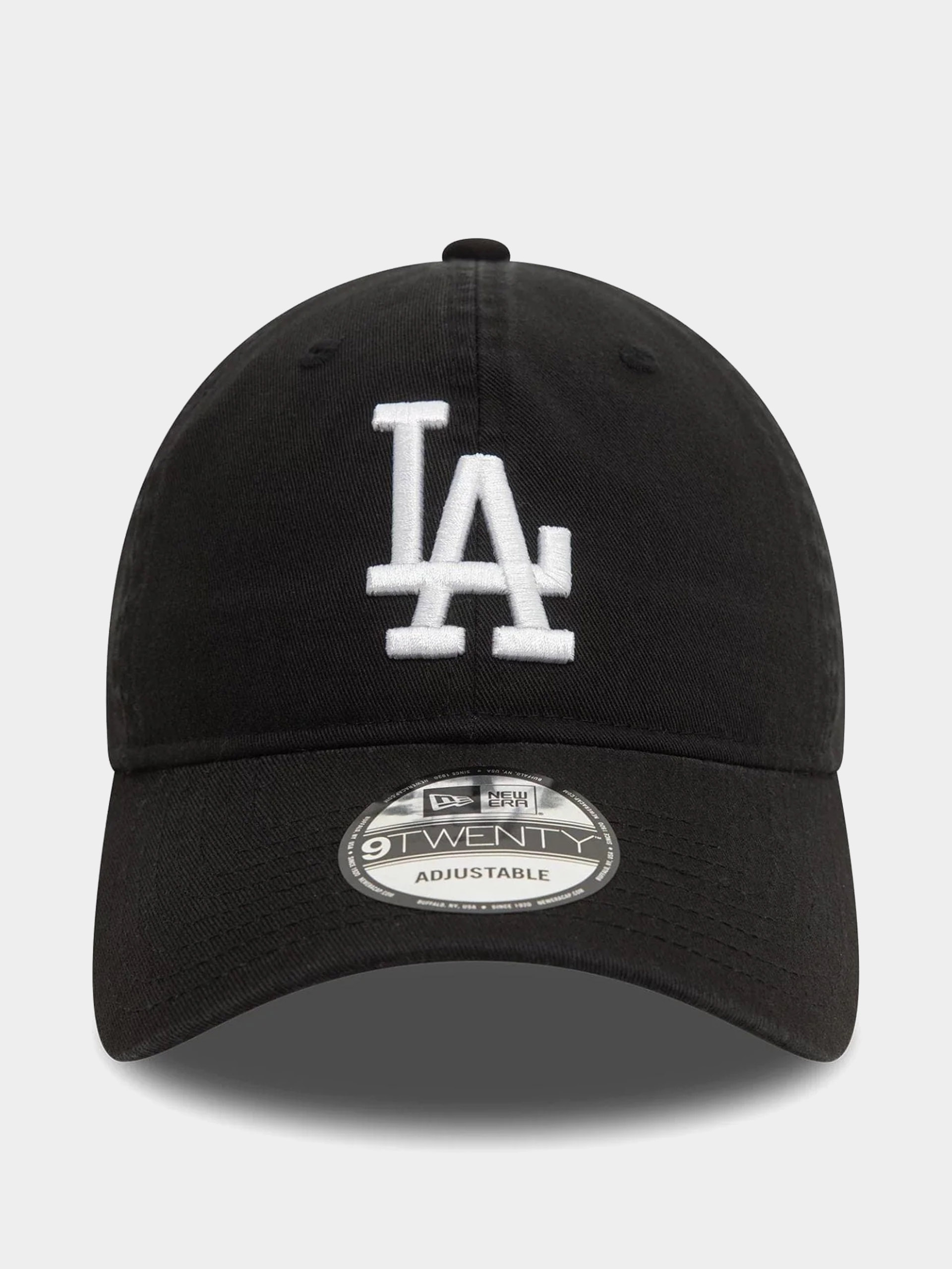 Кепка New Era Washed 9Twenty La Dodgers (black/white)