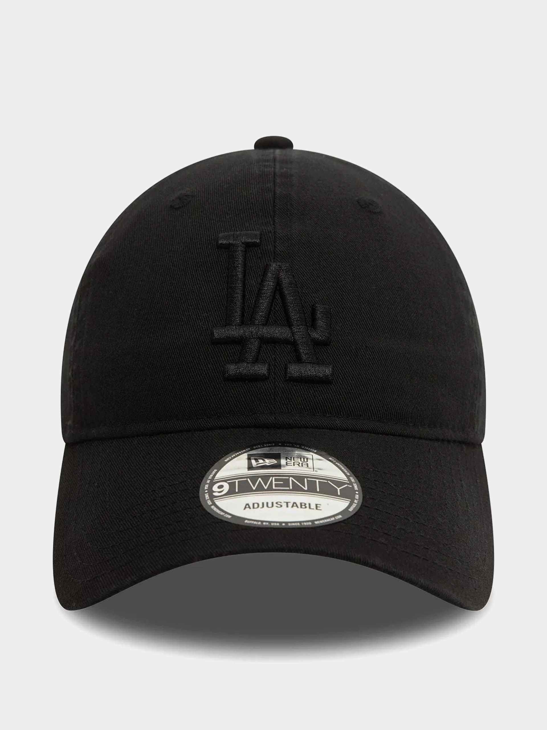 Кепка New Era Washed 9Twenty La Dodgers (black/black)