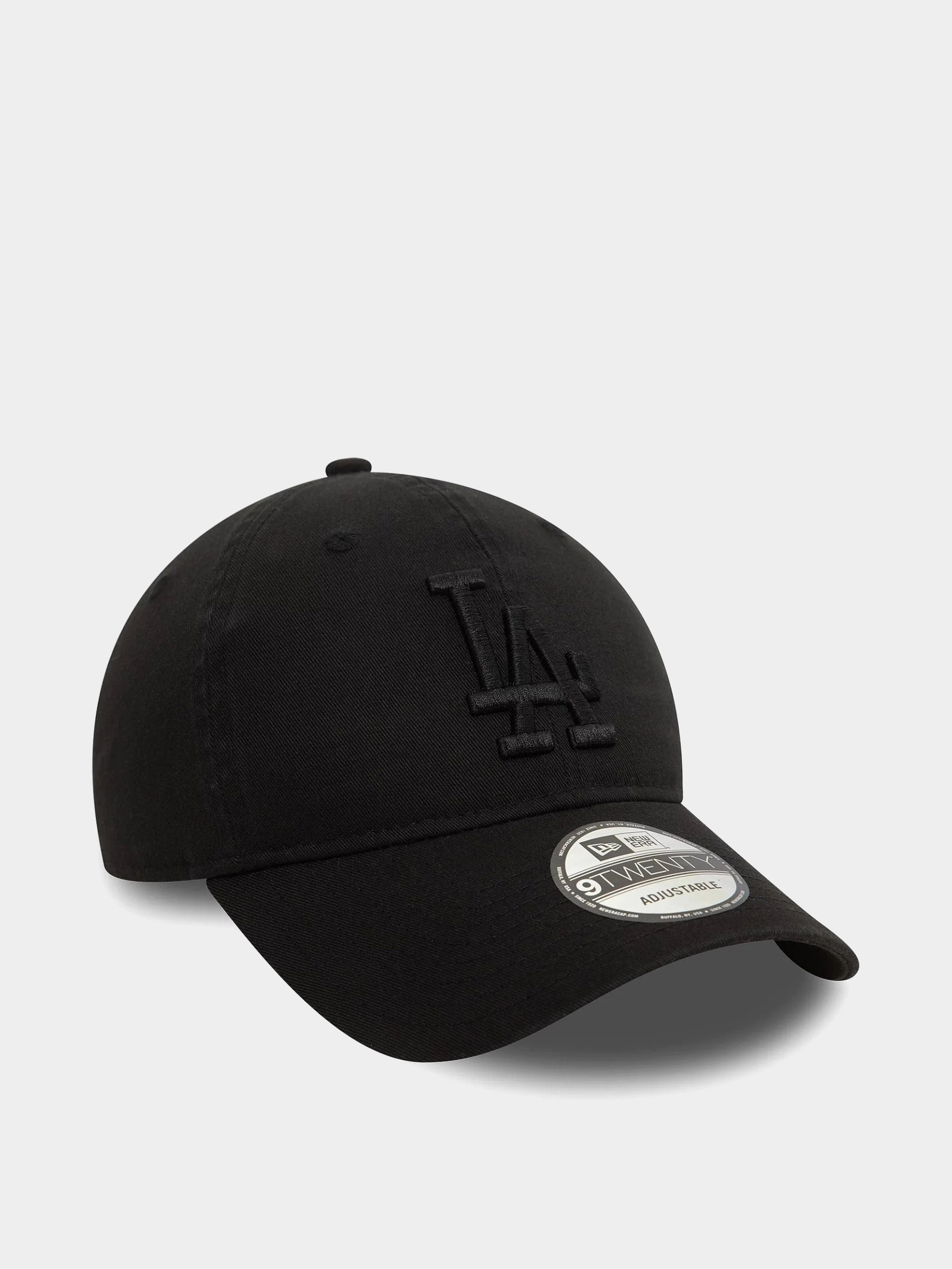 Кепка New Era Washed 9Twenty La Dodgers (black/black)