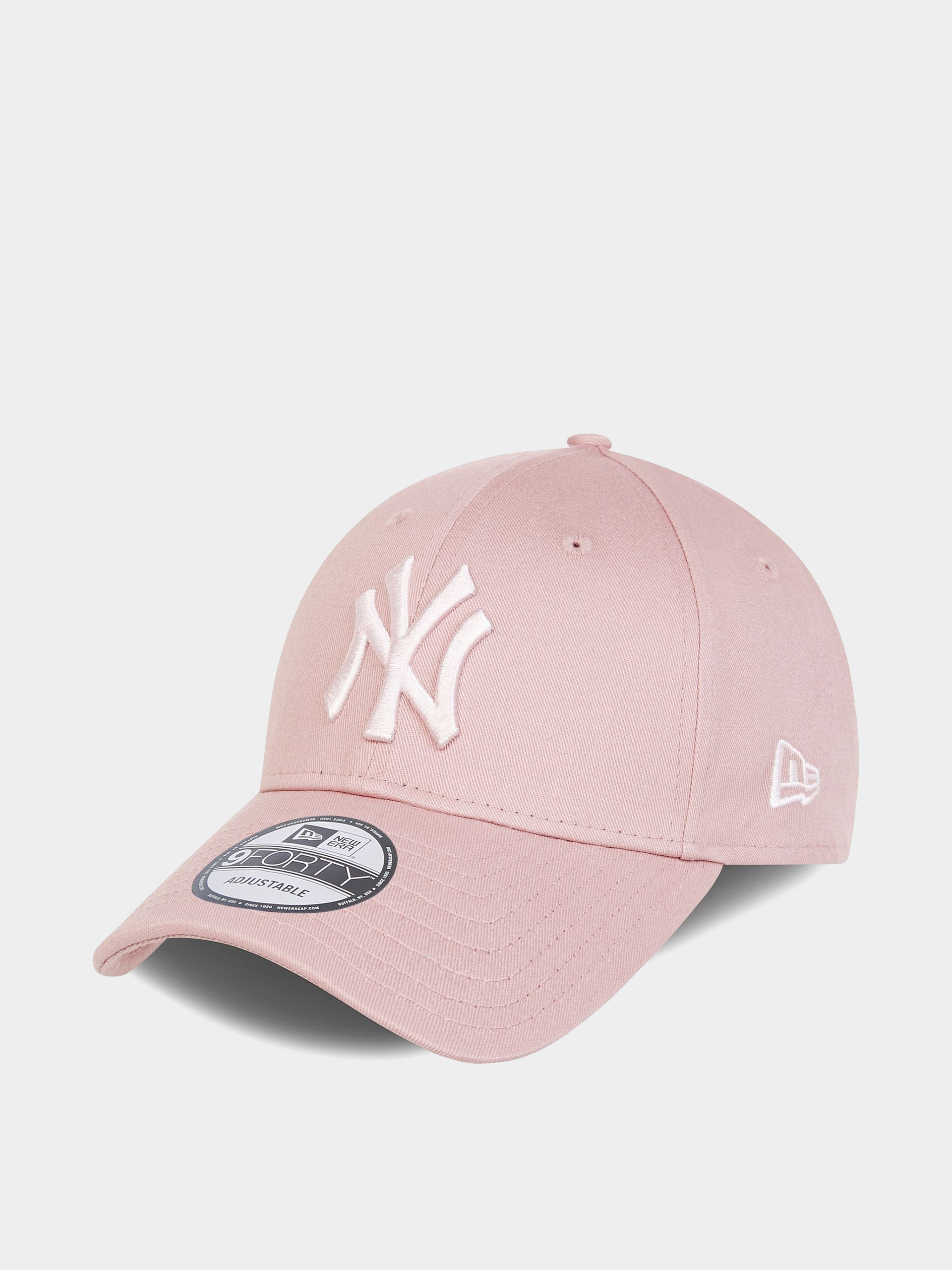 Кепка New Era League Essential 9Forty New York Yankees (dirty rose)
